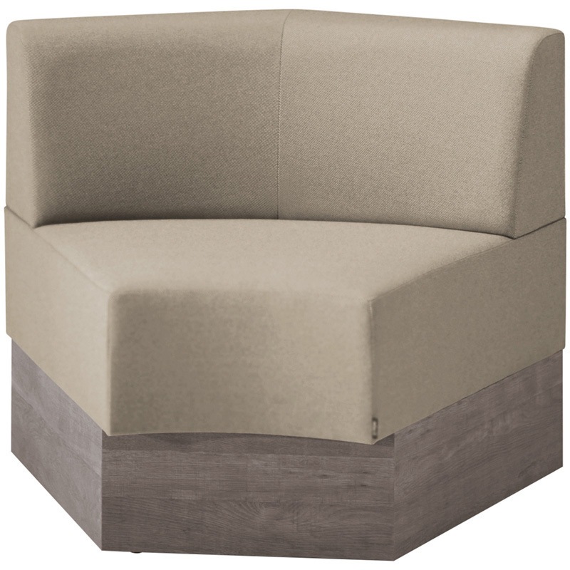 LLL-07RLN-NY3 ノットワーク スタンダードソファ ローバック Rコーナータイプ<配送時組立サービス付> イトーキ コンセントなし仕様 高さ720mm幅912mm奥行832mm  LLL-07RLN-NY3 104,900円