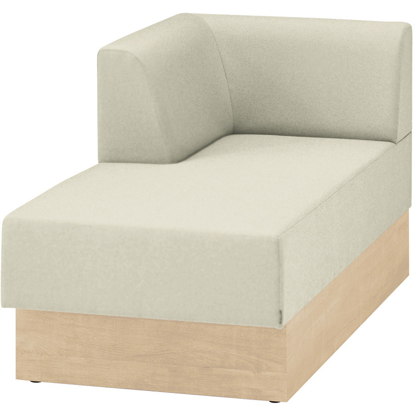 LLL-14LLRN-DF6 ノットワーク スタンダードソファ ローバック シェーズロングタイプ 右用<配送時組立サービス付> 1台 イトーキ 【通販モノタロウ】 119,900円