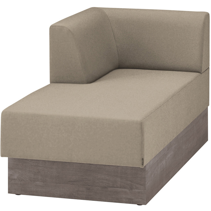 LLL-14LLRN-NY3 ノットワーク スタンダードソファ ローバック シェーズロングタイプ 右用<配送時組立サービス付> 1台 イトーキ 【通販モノタロウ】 119,900円