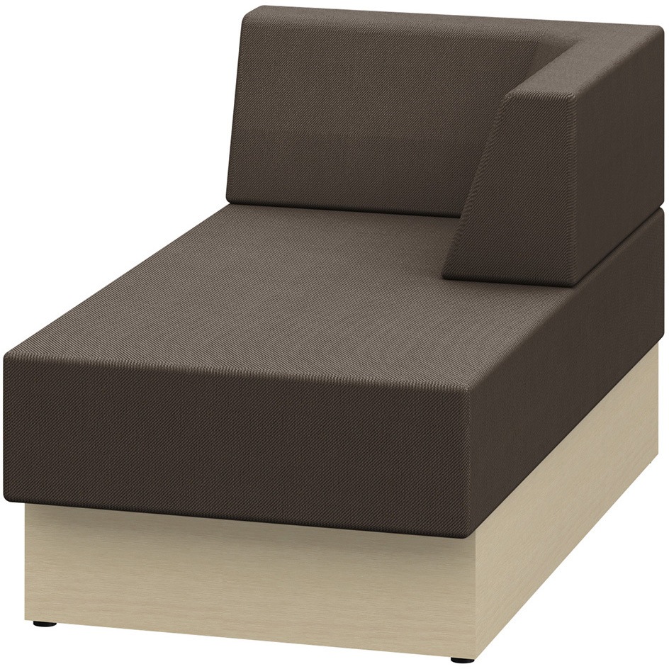 LLL-14LLLN-AH4 ノットワーク スタンダードソファ ローバック シェーズロングタイプ 左用<配送時組立サービス付> 1台 イトーキ 【通販モノタロウ】