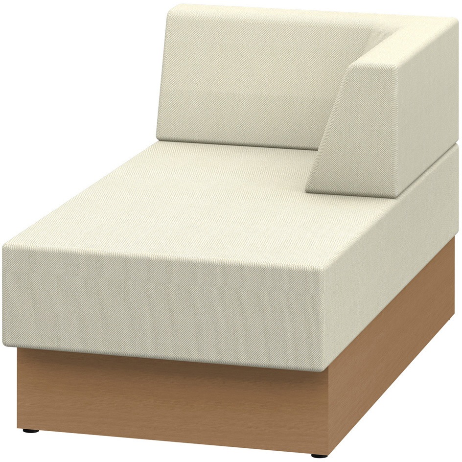 LLL-14LLLN-TF6 ノットワーク スタンダードソファ ローバック シェーズロングタイプ 左用<配送時組立サービス付> 1台 イトーキ 【通販モノタロウ】 119,900円