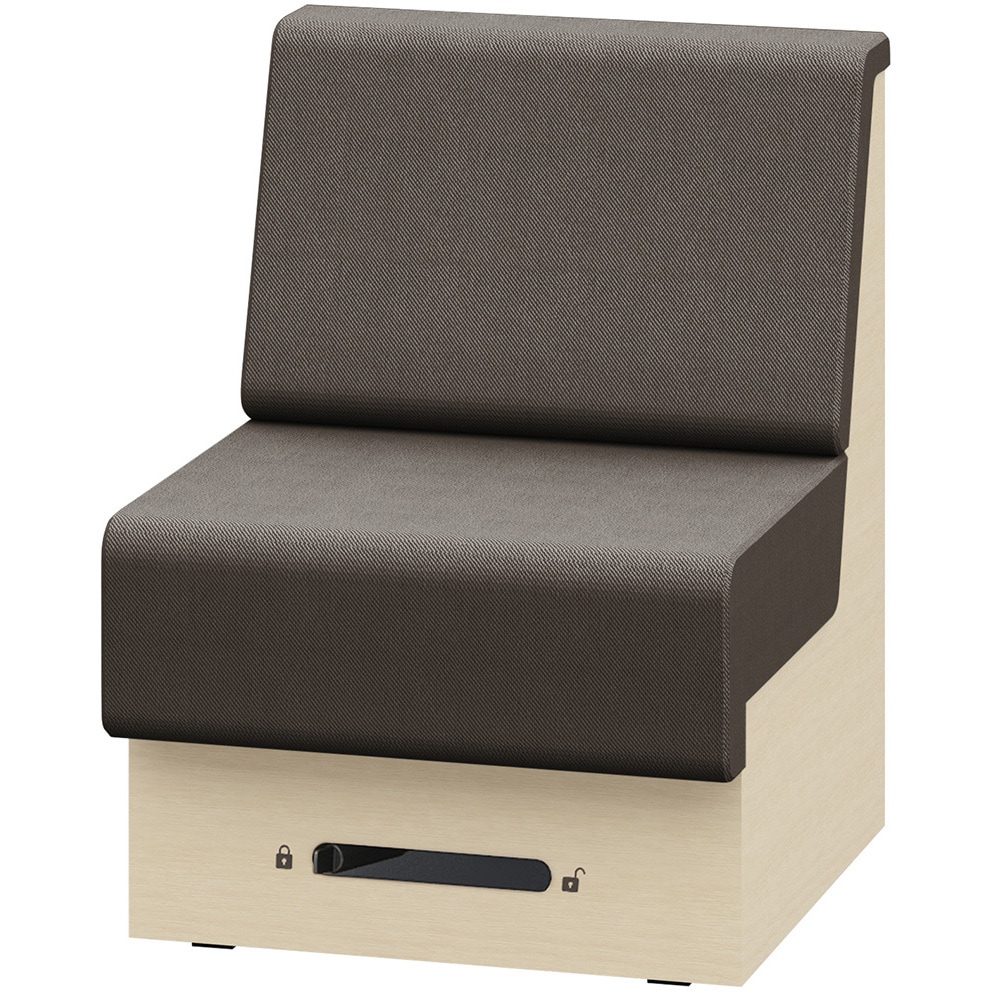 LLL-06SLCN1AH4 ノットワーク 収納付ソファ ローバック 直線タイプ キャスター付 W600<配送時組立サービス付> 1台 イトーキ 【通販モノタロウ】 98,890円