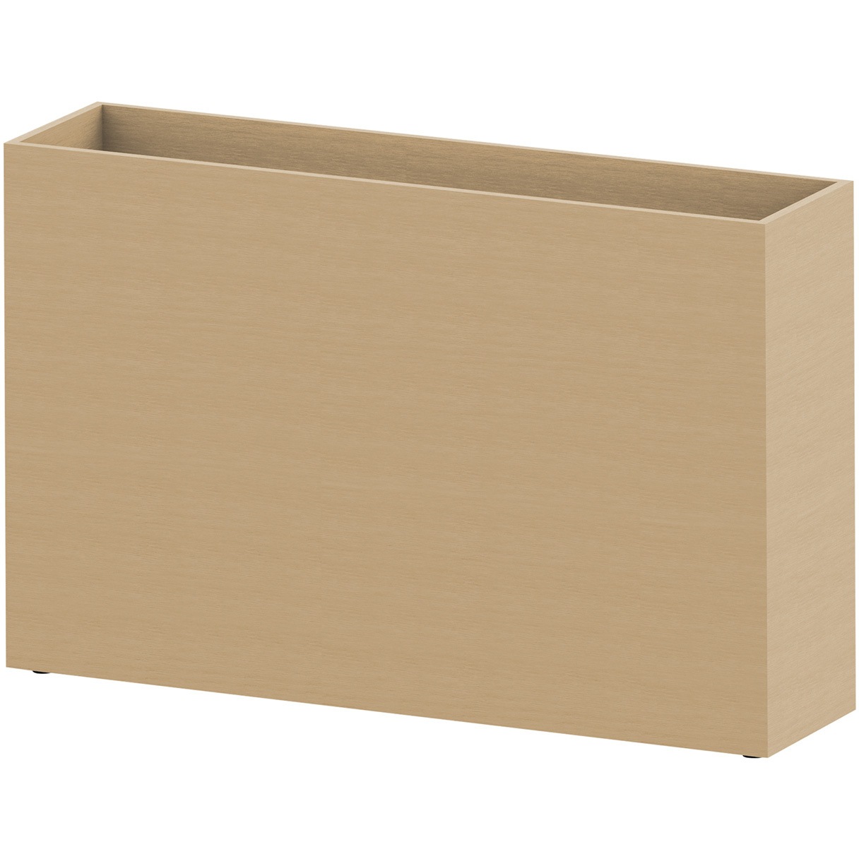 LLLA-12PBL-26 ノットワーク プラントボックス ロータイプ W1200<配送時組立サービス付> イトーキ トリニティオークライト色 高さ760mm幅1198mm奥行300mm  LLLA-12PBL-26