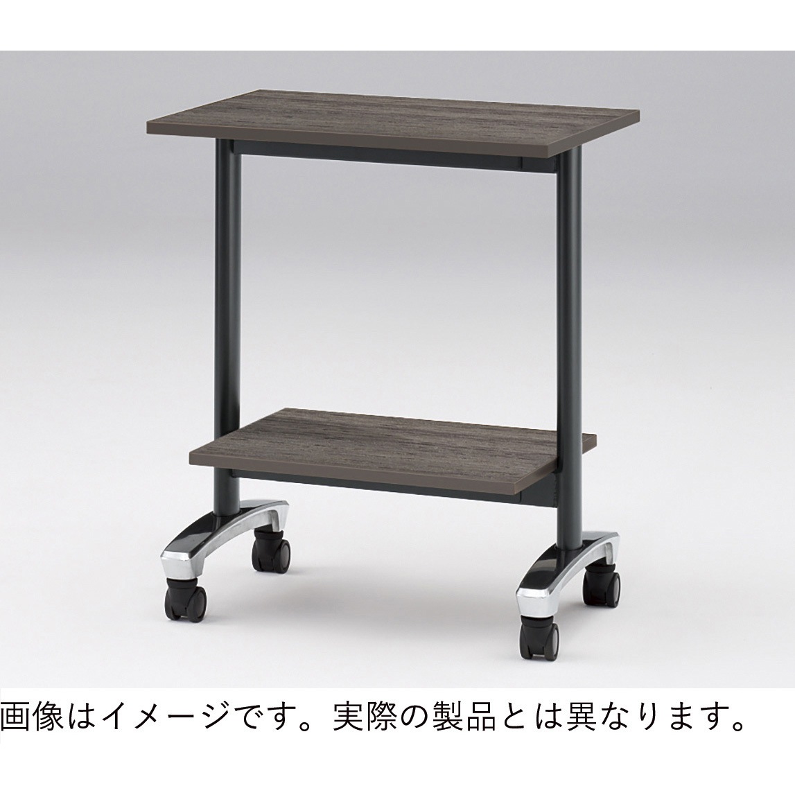 THR-PSW-W971 トラディカ サービスワゴン 塗装脚<配送時組立サービス付> イトーキ ホワイト アッシュドオークM 高さ720mm幅600mm奥行450mm  THR-PSW-W971