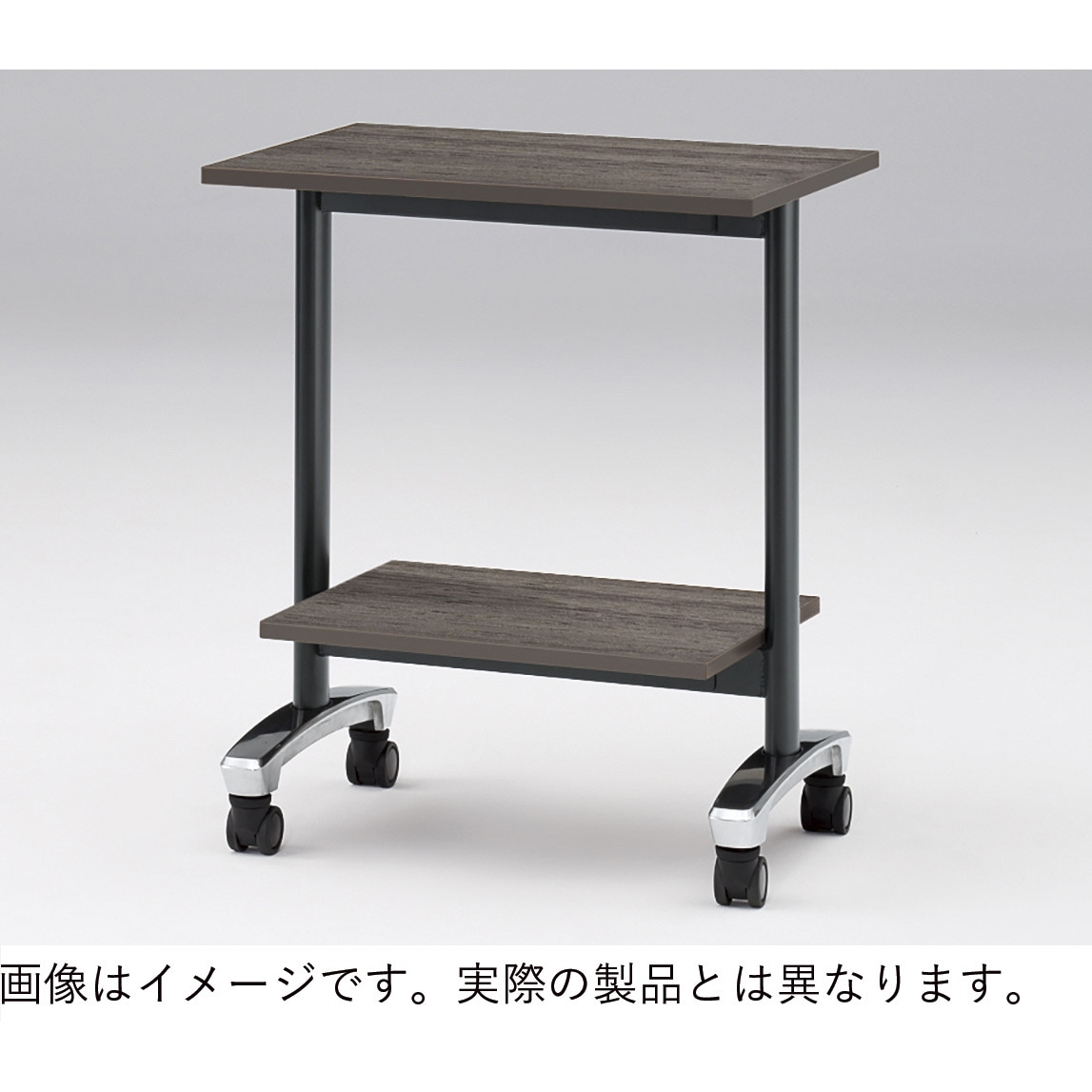 THR-PSW-W981 トラディカ サービスワゴン 塗装脚<配送時組立サービス付> イトーキ ホワイト アッシュドオークD 高さ720mm幅600mm奥行450mm  THR-PSW-W981