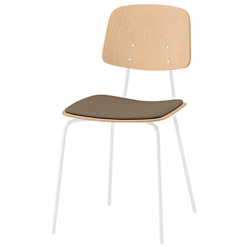 KLL-121C-GHK2 ノットワーク 背座セパレートチェア クッション付 布地C<配送時組立サービス付> イトーキ 高さ795mm幅435mm奥行535mm  KLL-121C-GHK2