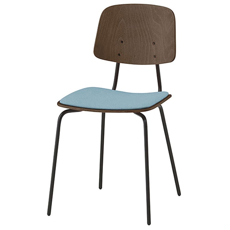 KLL-121C-TNS5 ノットワーク 背座セパレートチェア クッション付 布地C<配送時組立サービス付> イトーキ 高さ795mm幅435mm奥行535mm  KLL-121C-TNS5