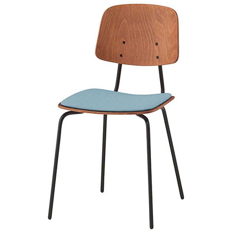 KLL-121C-TTS5 ノットワーク 背座セパレートチェア クッション付 布地C<配送時組立サービス付> イトーキ 高さ795mm幅435mm奥行535mm  KLL-121C-TTS5