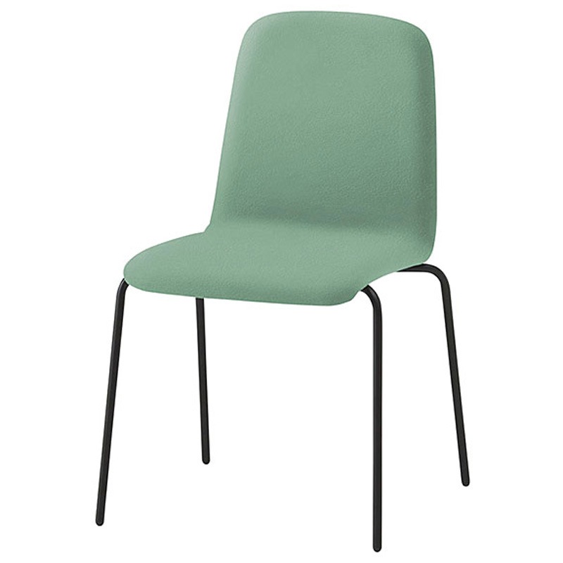 KLL-130DK-T1E4 ノットワーク 背座一体スタッキングチェア 張りぐるみタイプ ビニールレザーDK<配送時組立サービス付> 1台 イトーキ 【通販モノタロウ】