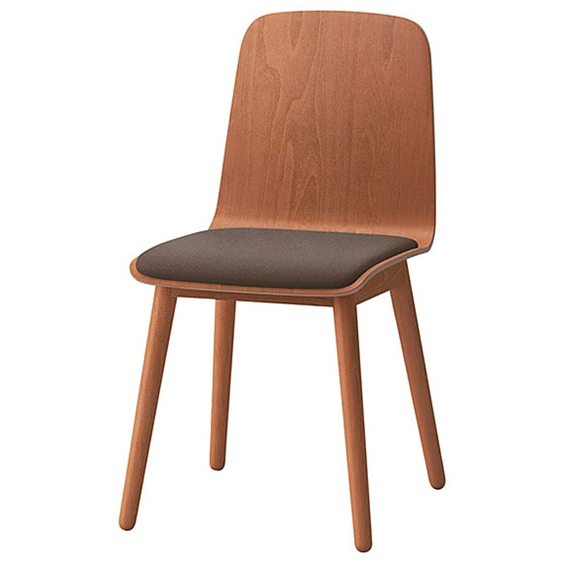 イトーキ ノットワーク背座一体木脚チェア張りぐるみ 脚ラスティックビーチL・ウレタンレザーストロングイエロー KLL-134DK-LU5 イトーキ ノットワーク背座一体木脚チェア張りぐるみ 脚ラスティック