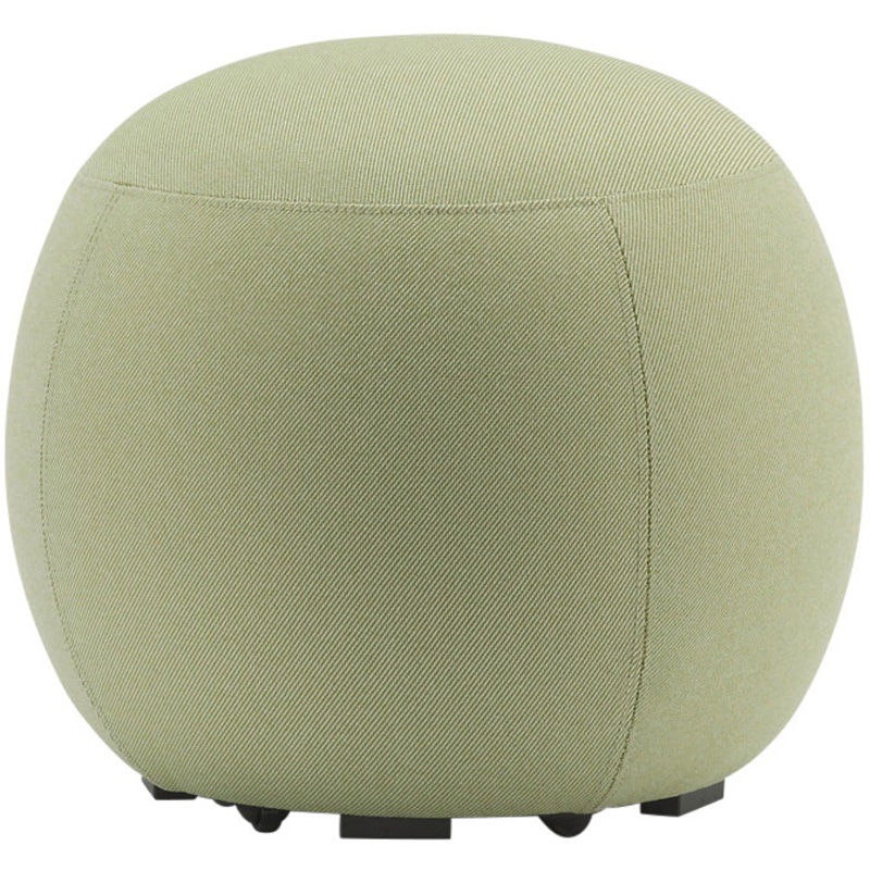 LLL-05C4CC-L8 ノットワーク アイランドスツール 1人掛 キャスター付 H420<配送時組立サービス付> イトーキ アボカドグリーン色 幅500mm奥行500mm  LLL-05C4CC-L8