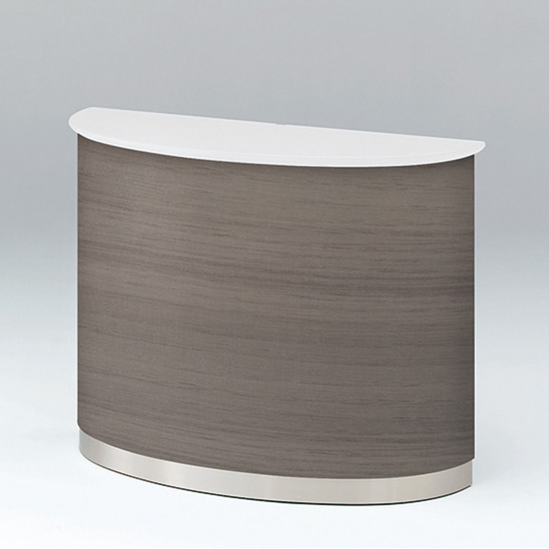 NEF-249Z1-W981 無人インフォメーションカウンター<配送時組立サービス付> イトーキ 高さ900mm幅1200mm奥行450mm  NEF-249Z1-W981