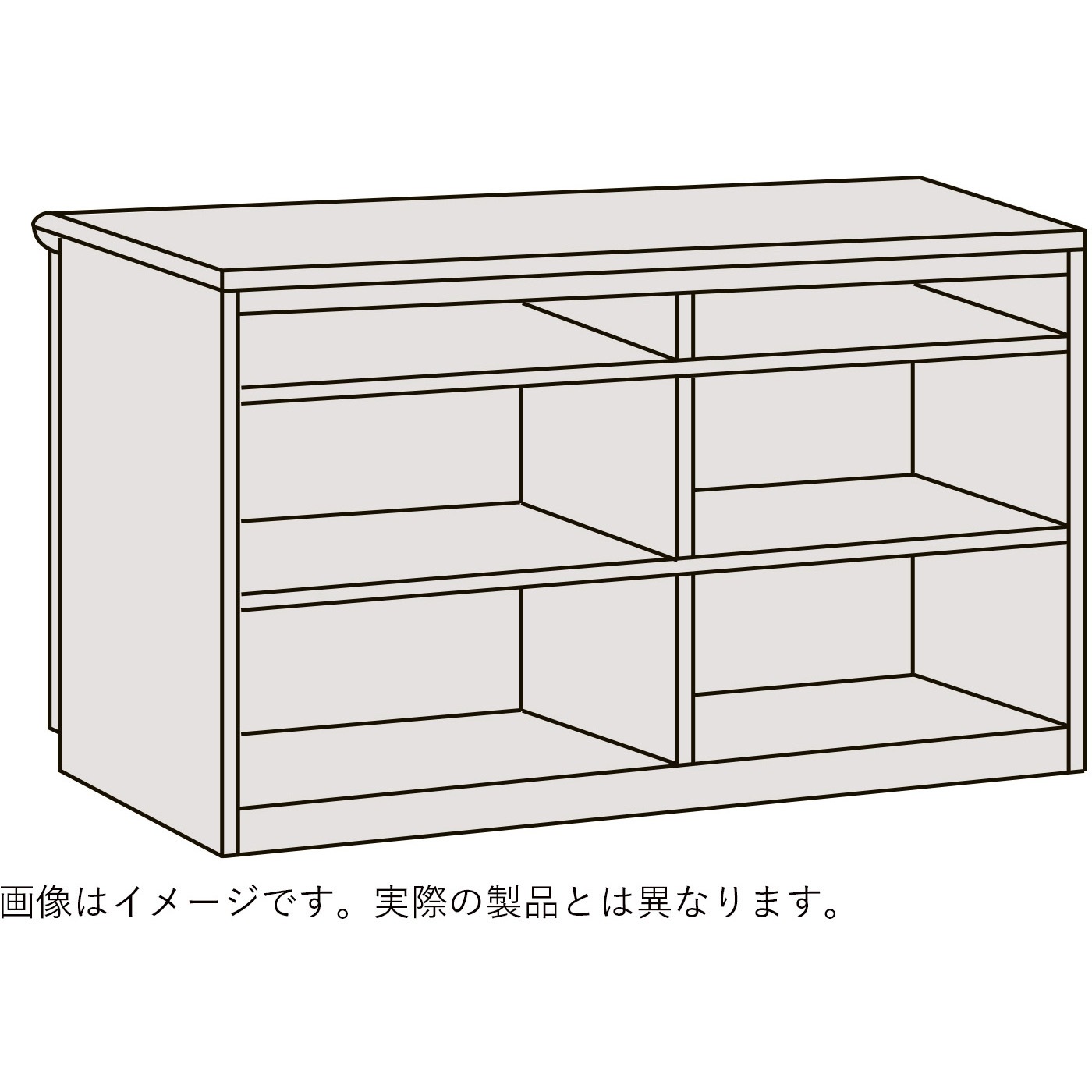 NJN-259N1-92W9 NJハイカウンター オープンタイプ W1200<配送時組立サービス付> イトーキ 高さ950mm奥行500mm  NJN-259N1-92W9