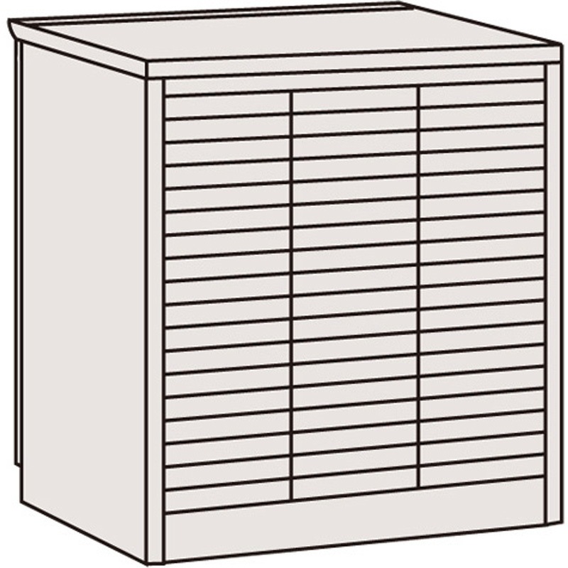 NJN-959C-92T2 NJハイカウンター クリスタルトレイタイプ W902<配送時組立サービス付> イトーキ 高さ950mm奥行500mm  NJN-959C-92T2