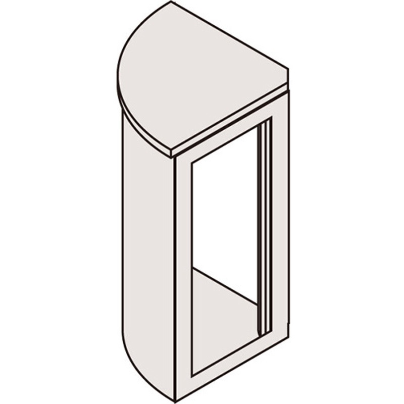 NJN-599G-92W9 NJハイカウンター コーナータイプ90度 内コーナー<配送時組立サービス付> イトーキ 高さ950mm幅550mm奥行550mm  NJN-599G-92W9 65,890円