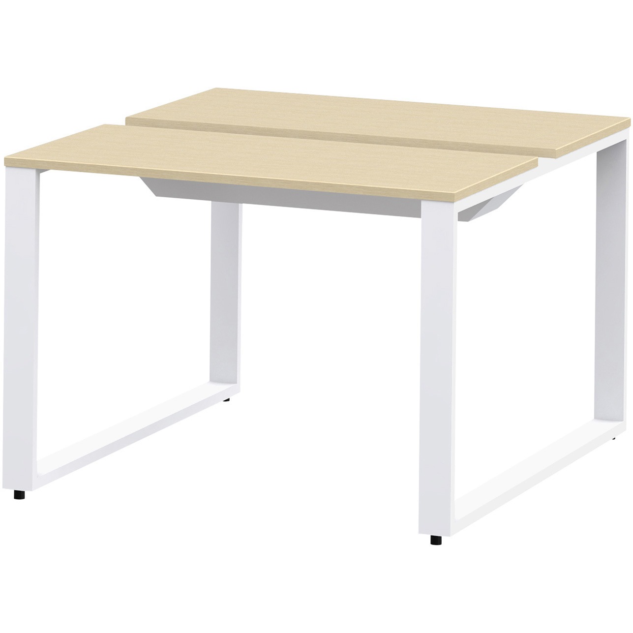 JWL-102GEW-WA ノットワーク ワークテーブル両面タイプ 単独型 W1000×D1200<配送時組立サービス付> イトーキ アモナアカシア色 高さ720mm  JWL-102GEW-WA 98,890円