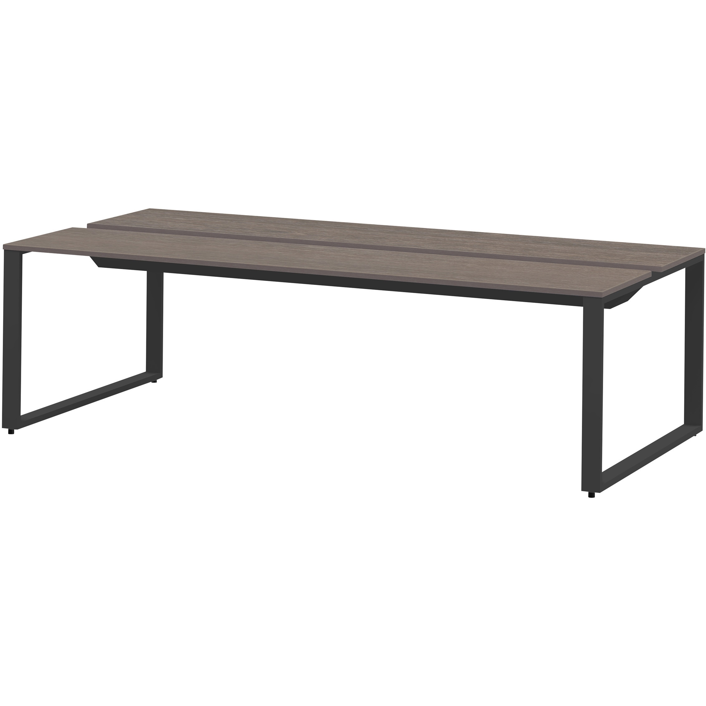 JWL-242GEW-TN ノットワーク ワークテーブル両面タイプ 単独型 W2400×D1200<配送時組立サービス付> イトーキ ホワイト 高さ720mm  JWL-242GEW-TN