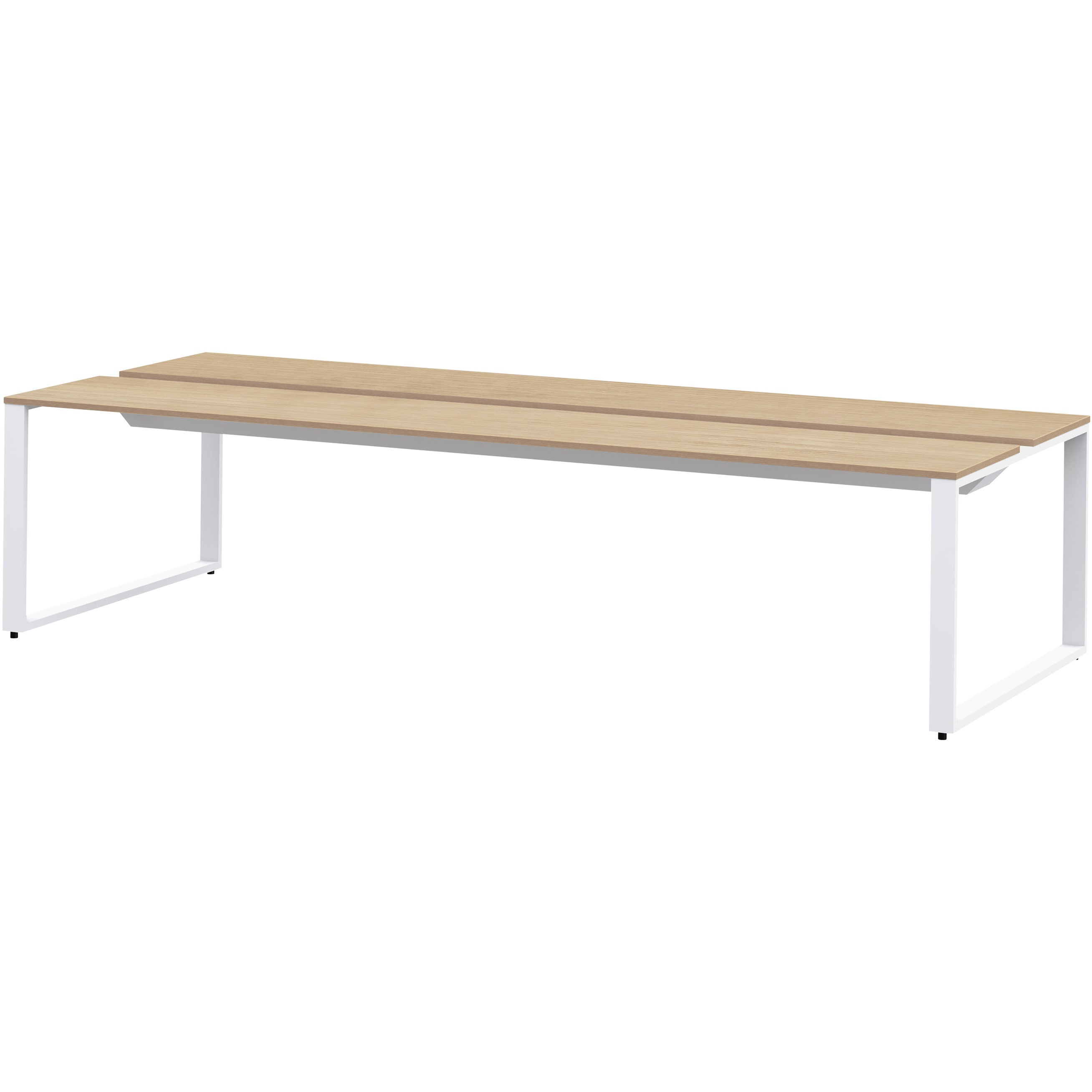 JWL-302GEW1-WD ノットワーク ワークテーブル両面タイプ 単独型 W3000×D1200<配送時組立サービス付> イトーキ トリニティオークライト色 高さ720mm  JWL-302GEW1-WD