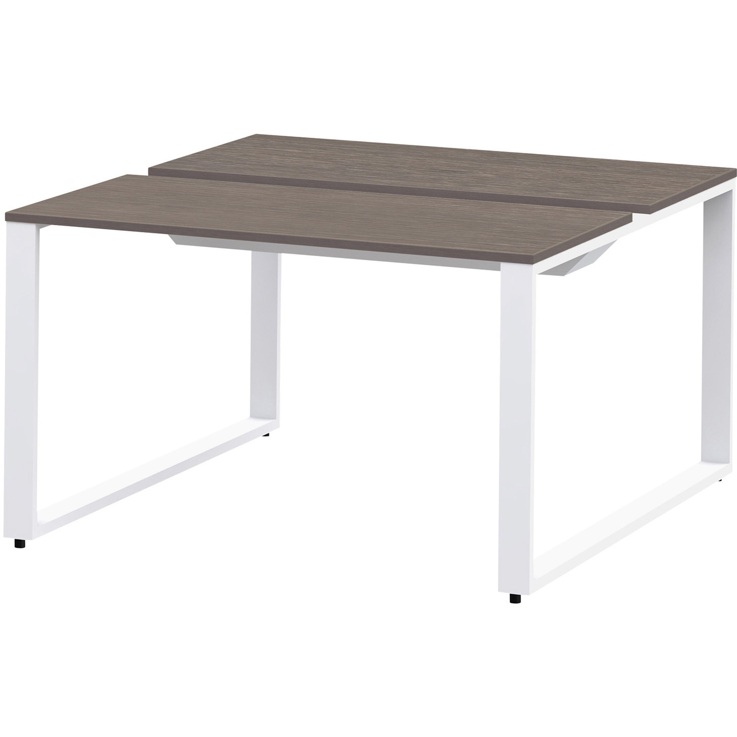 JWL-124GEW-WN ノットワーク ワークテーブル両面タイプ 単独型 W1200×D1400<配送時組立サービス付> イトーキ ホワイト 高さ720mm  JWL-124GEW-WN