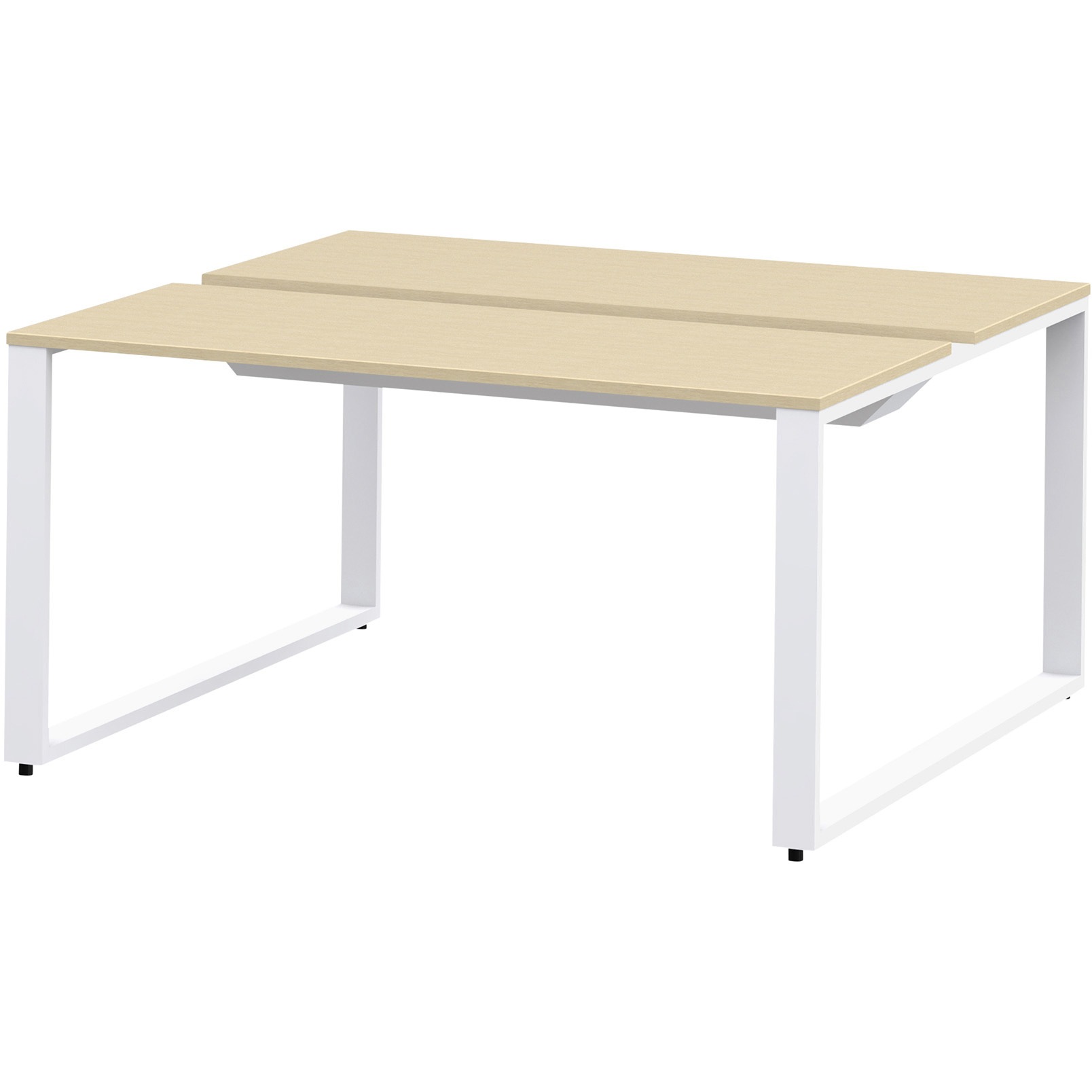 JWL-144GEW-WA ノットワーク ワークテーブル両面タイプ 単独型 W1400×D1400<配送時組立サービス付> イトーキ アモナアカシア色 高さ720mm  JWL-144GEW-WA