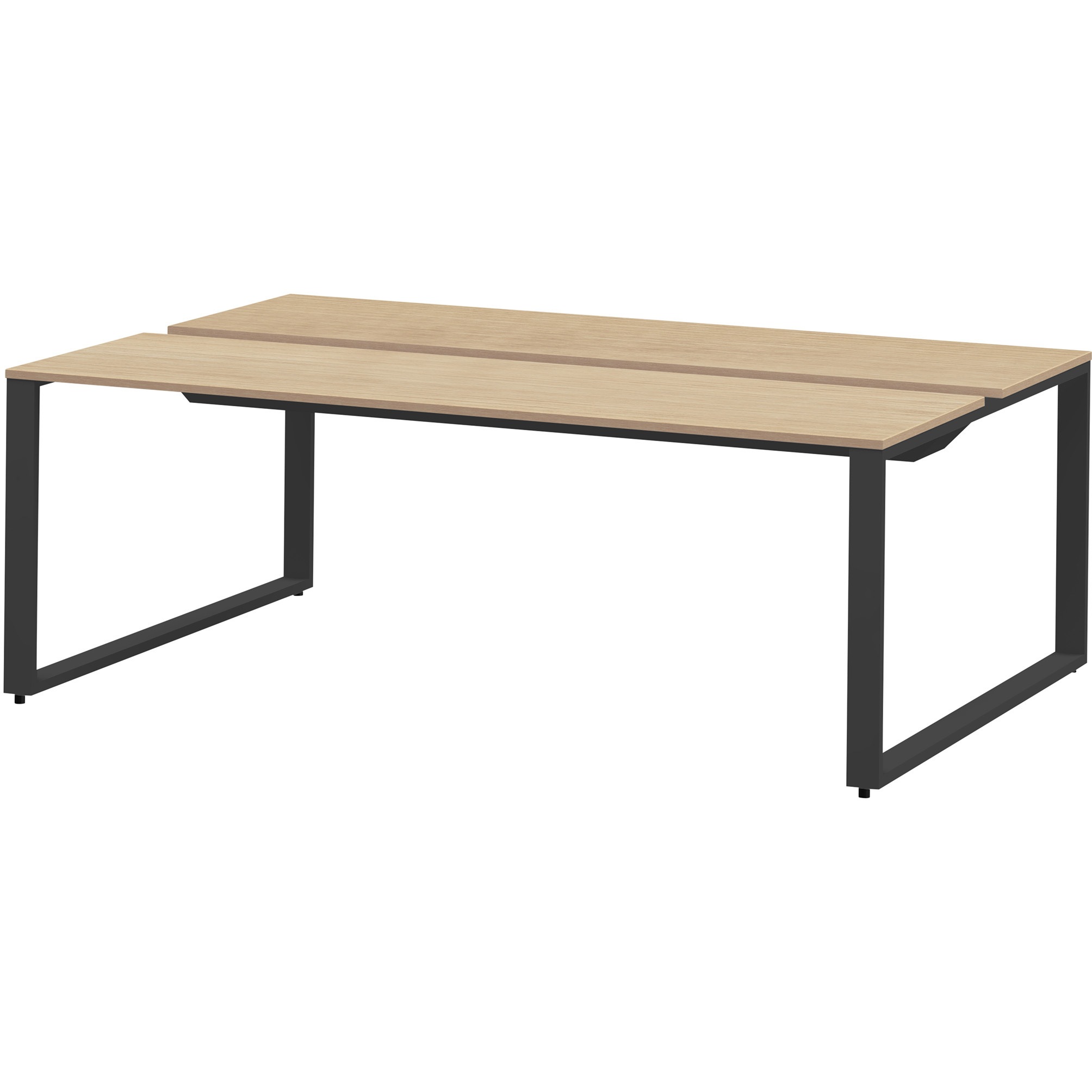 JWL-204GEW-TD ノットワーク ワークテーブル両面タイプ 単独型 W2000×D1400<配送時組立サービス付> イトーキ ブラック 高さ720mm  JWL-204GEW-TD 124,900円