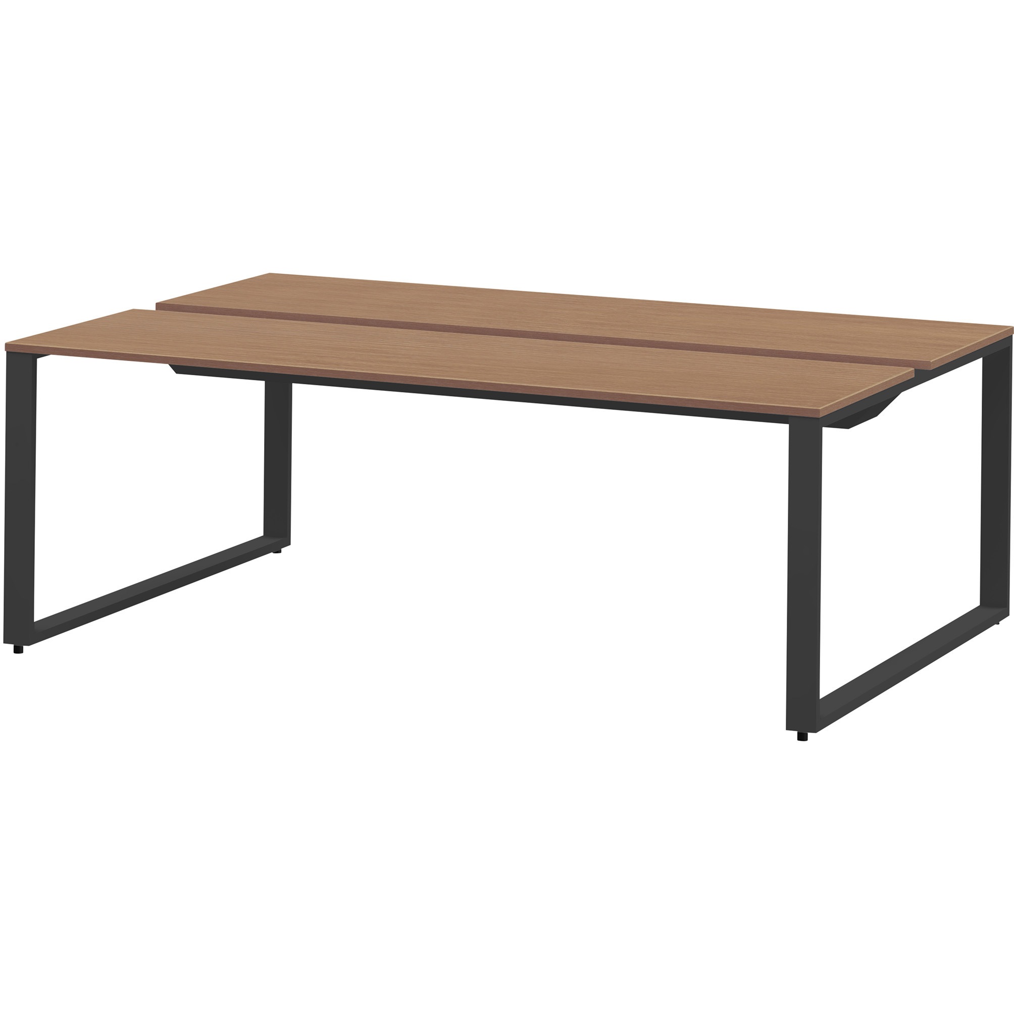 JWL-204GEW-TT ノットワーク ワークテーブル両面タイプ 単独型 W2000×D1400<配送時組立サービス付> イトーキ トリニティオーク色 高さ720mm  JWL-204GEW-TT