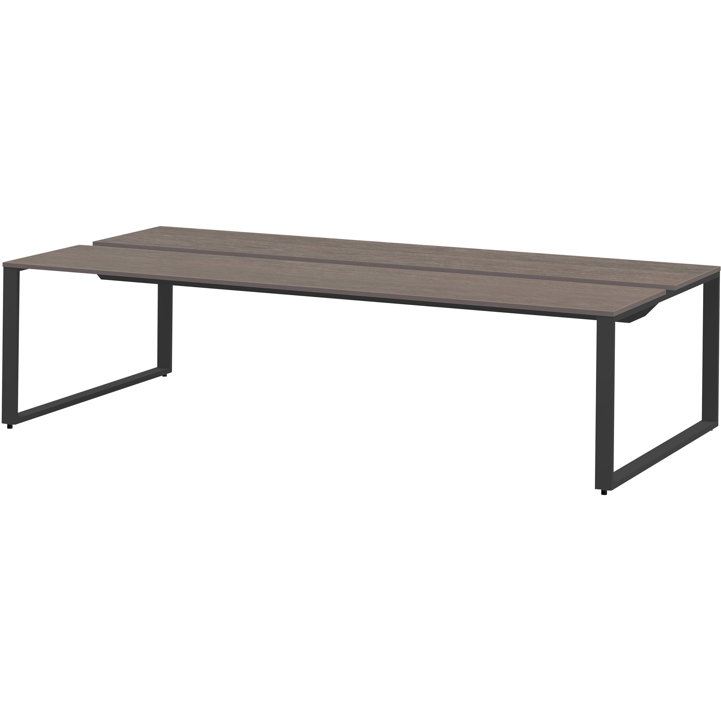 JWL-284GEW1-TN ノットワーク ワークテーブル両面タイプ 単独型 W2800×D1400<配送時組立サービス付> イトーキ ホワイト 高さ720mm  JWL-284GEW1-TN