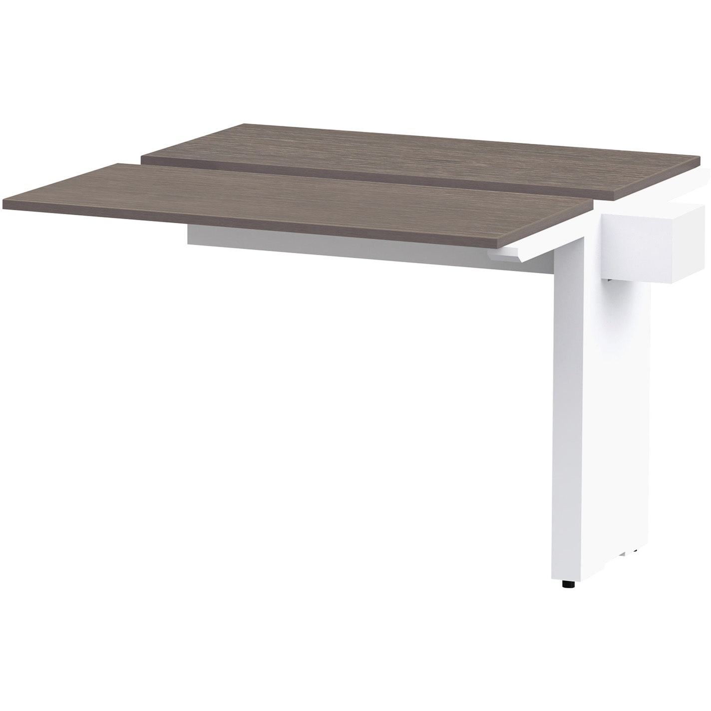 JWL-102TEW-WN ノットワーク ワークテーブル両面タイプ 連増型 W1000×D1200<配送時組立サービス付> イトーキ ホワイト 高さ720mm  JWL-102TEW-WN