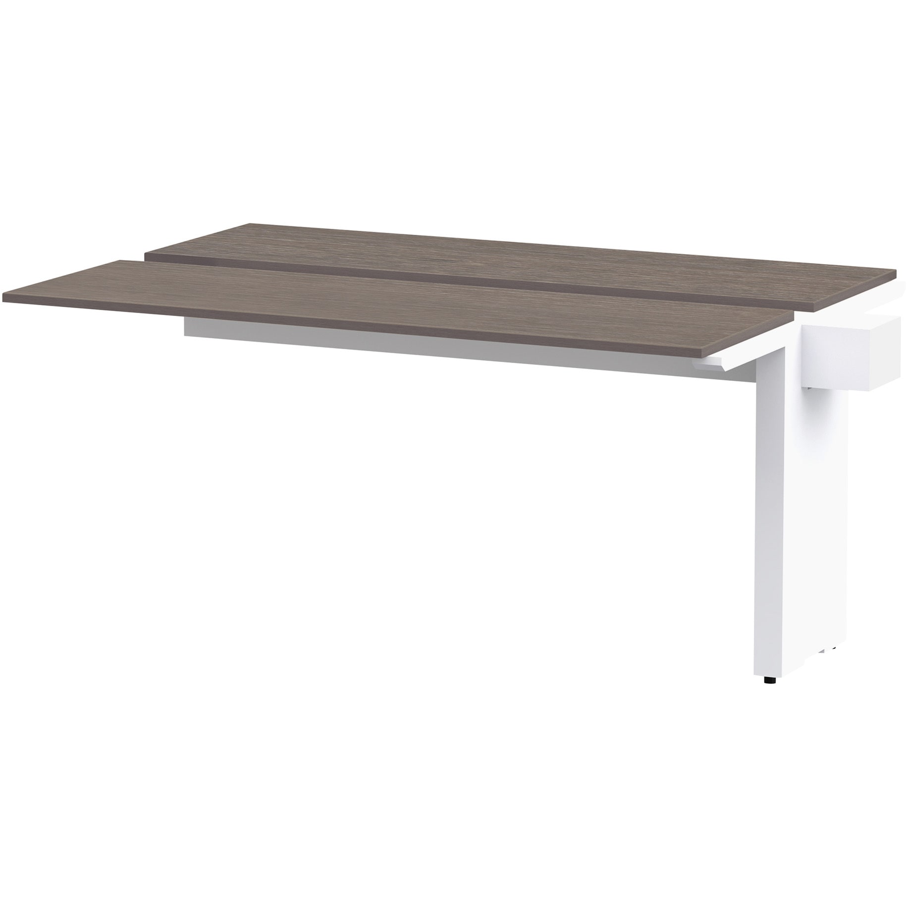 JWL-152TEW-WN ノットワーク ワークテーブル両面タイプ 連増型 W1500×D1200<配送時組立サービス付> イトーキ ホワイト 高さ720mm  JWL-152TEW-WN