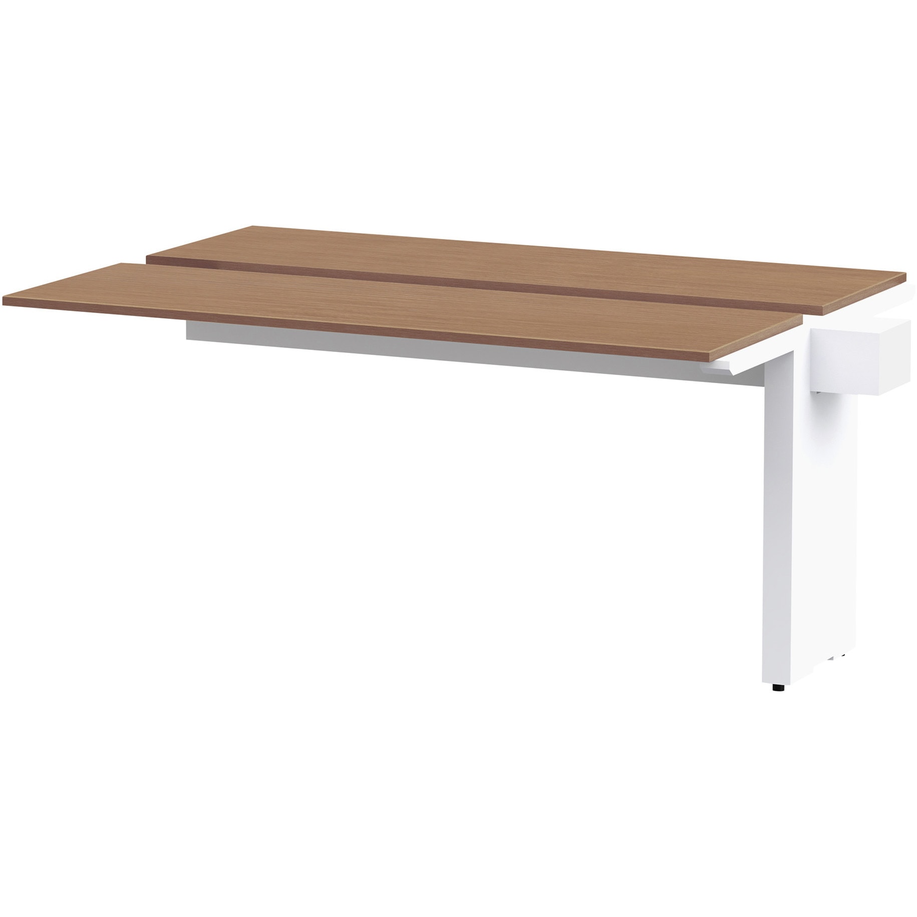 JWL-152TEW-WT ノットワーク ワークテーブル両面タイプ 連増型 W1500×D1200<配送時組立サービス付> イトーキ ホワイト 高さ720mm  JWL-152TEW-WT 98,890円