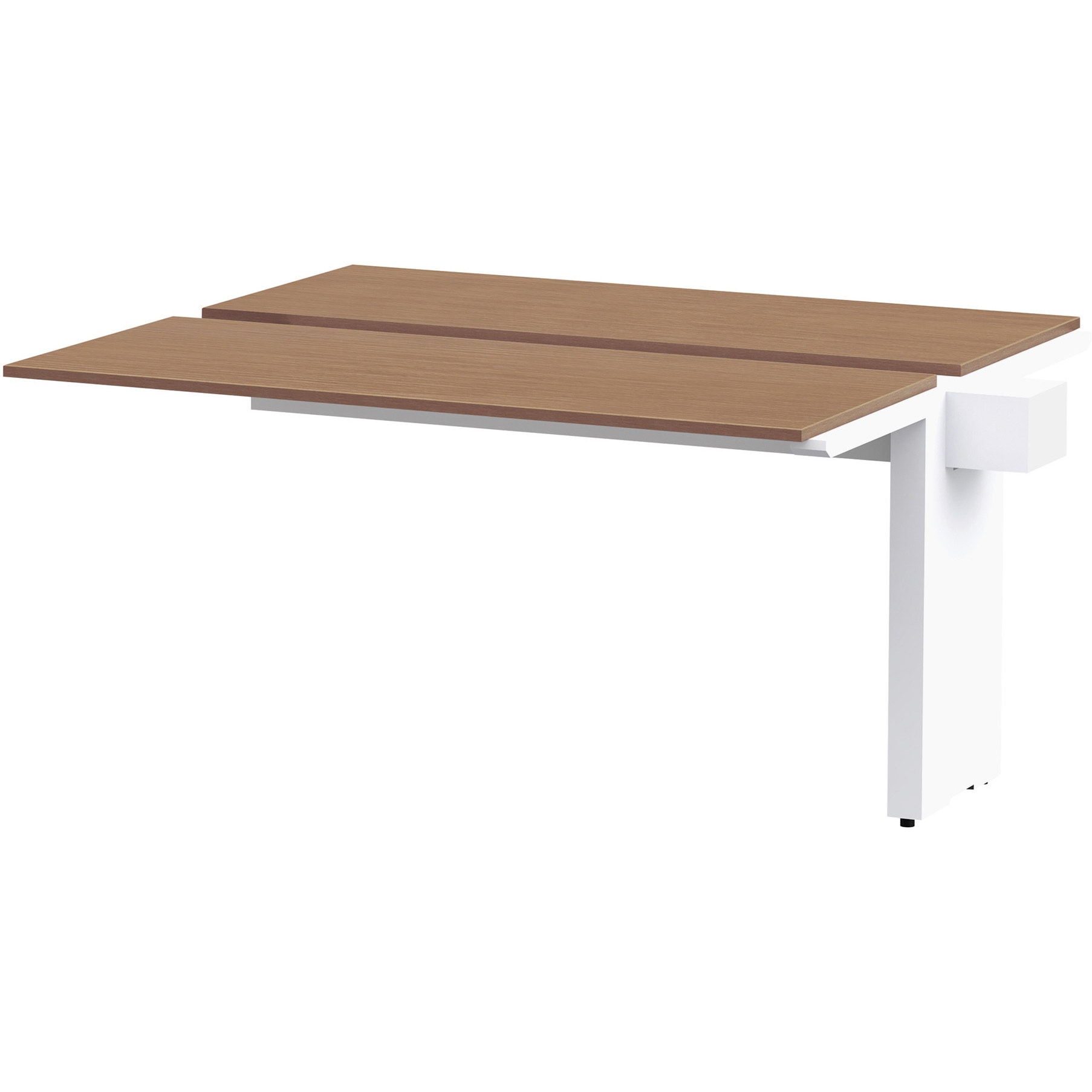 JWL-144TEW-WT ノットワーク ワークテーブル両面タイプ 連増型 W1400×D1400<配送時組立サービス付> イトーキ ホワイト 高さ720mm  JWL-144TEW-WT