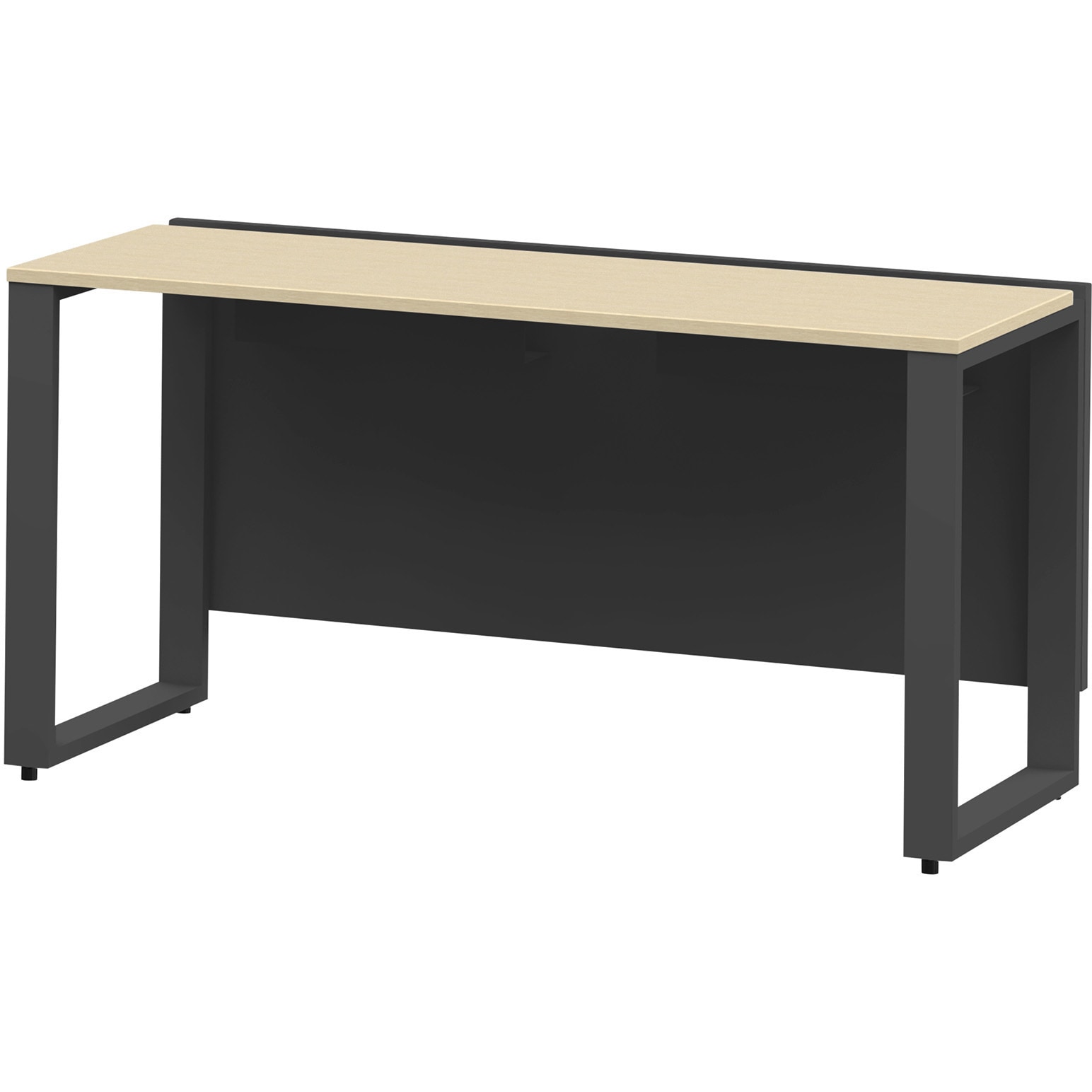 JWL-146GLW-TA ノットワーク ワークテーブル片面タイプ 単独型 W1400×D630<配送時組立サービス付> イトーキ ブラック 高さ720mm奥行600mm  JWL-146GLW-TA