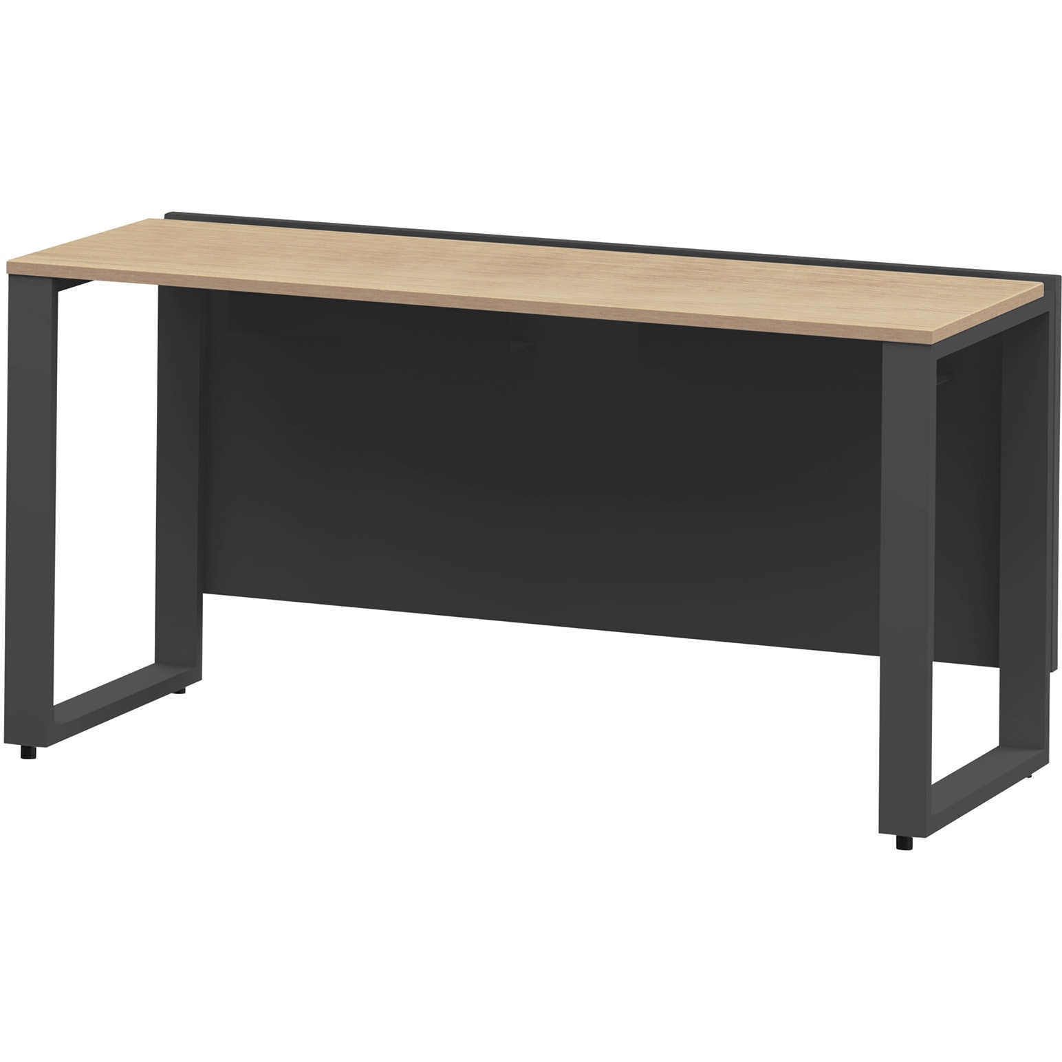 JWL-146GLW-TD ノットワーク ワークテーブル片面タイプ 単独型 W1400×D630<配送時組立サービス付> イトーキ ブラック 高さ720mm奥行600mm  JWL-146GLW-TD 82,390円