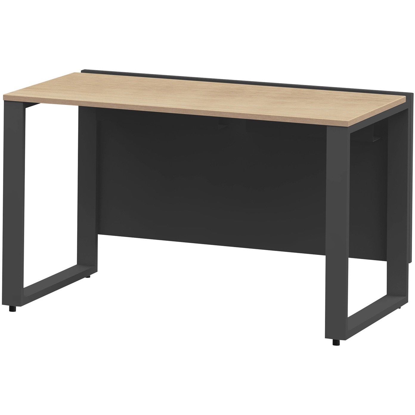 JWL-127GLW-TD ノットワーク ワークテーブル片面タイプ 単独型 W1200×D730<配送時組立サービス付> イトーキ ブラック 高さ720mm奥行700mm  JWL-127GLW-TD