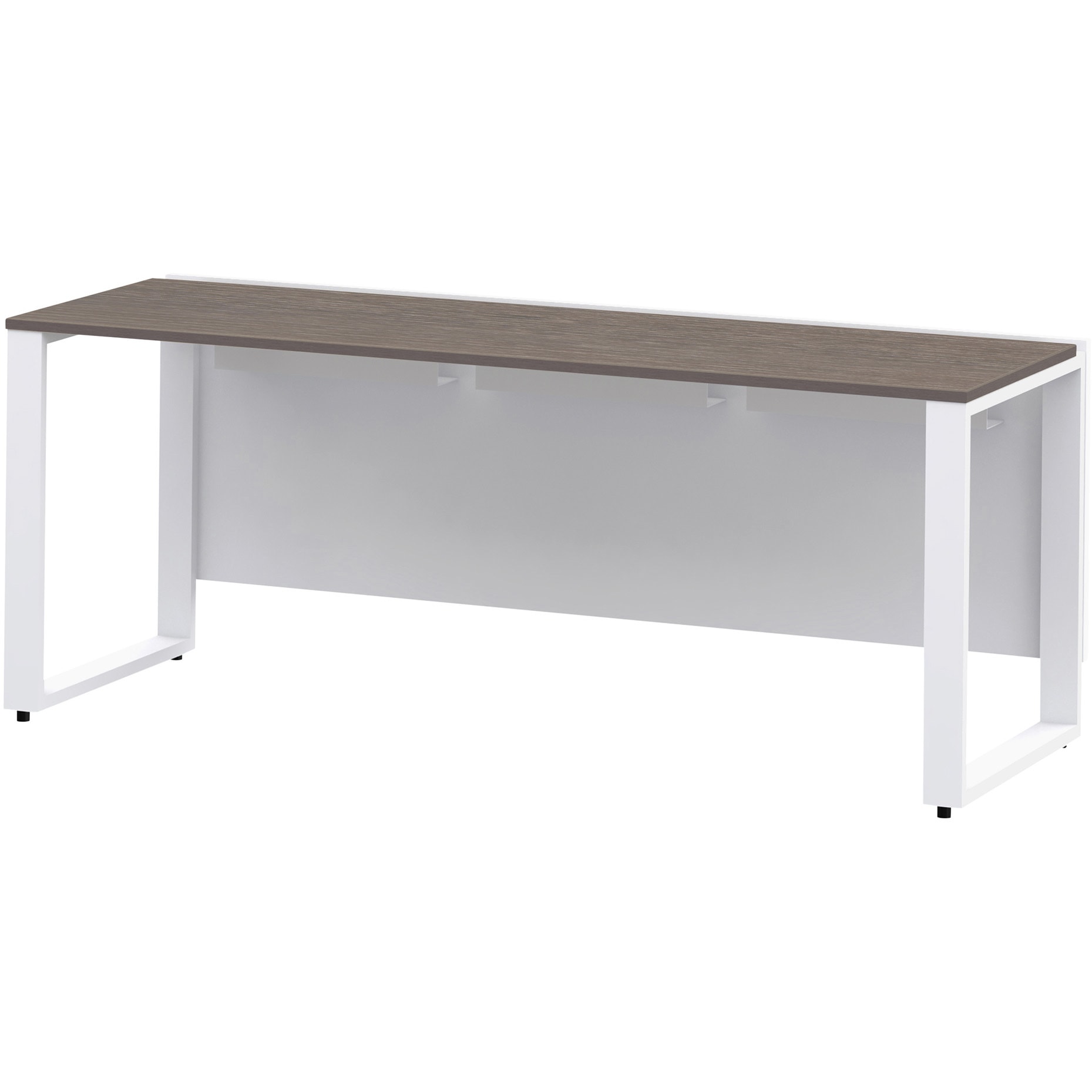 JWL-187GLW-WN ノットワーク ワークテーブル片面タイプ 単独型 W1800×D730<配送時組立サービス付> イトーキ ホワイト 高さ720mm奥行700mm  JWL-187GLW-WN