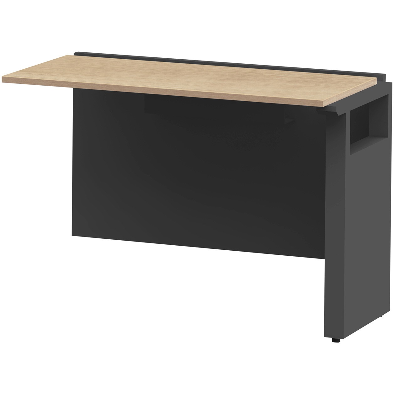 JWL-106TLW-TD ノットワーク ワークテーブル片面タイプ 連増型 W1000×D630<配送時組立サービス付> イトーキ ブラック 高さ720mm奥行600mm  JWL-106TLW-TD