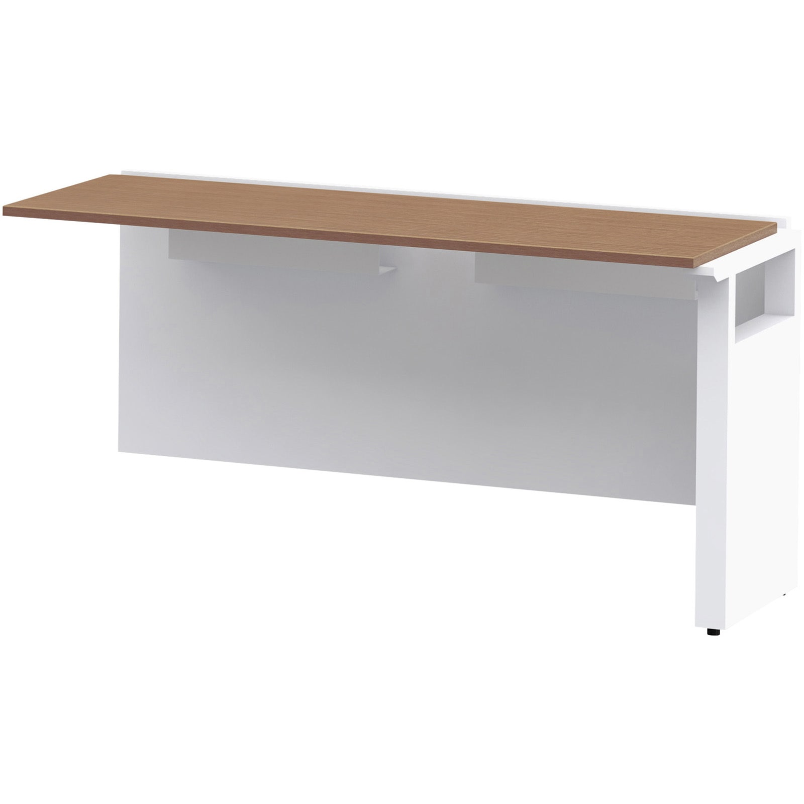 JWL-146TLW-WT ノットワーク ワークテーブル片面タイプ 連増型 W1400×D630<配送時組立サービス付> イトーキ ホワイト 高さ720mm奥行600mm  JWL-146TLW-WT