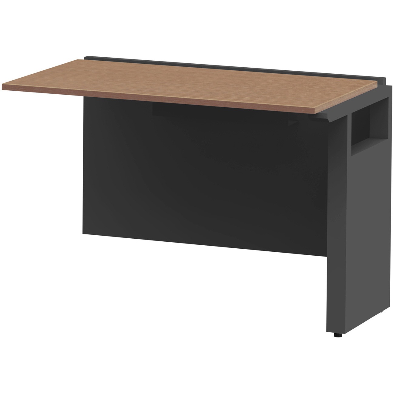 JWL-107TLW-TT ノットワーク ワークテーブル片面タイプ 連増型 W1000×D730<配送時組立サービス付> イトーキ トリニティオーク色 高さ720mm奥行700mm  JWL-107TLW-TT