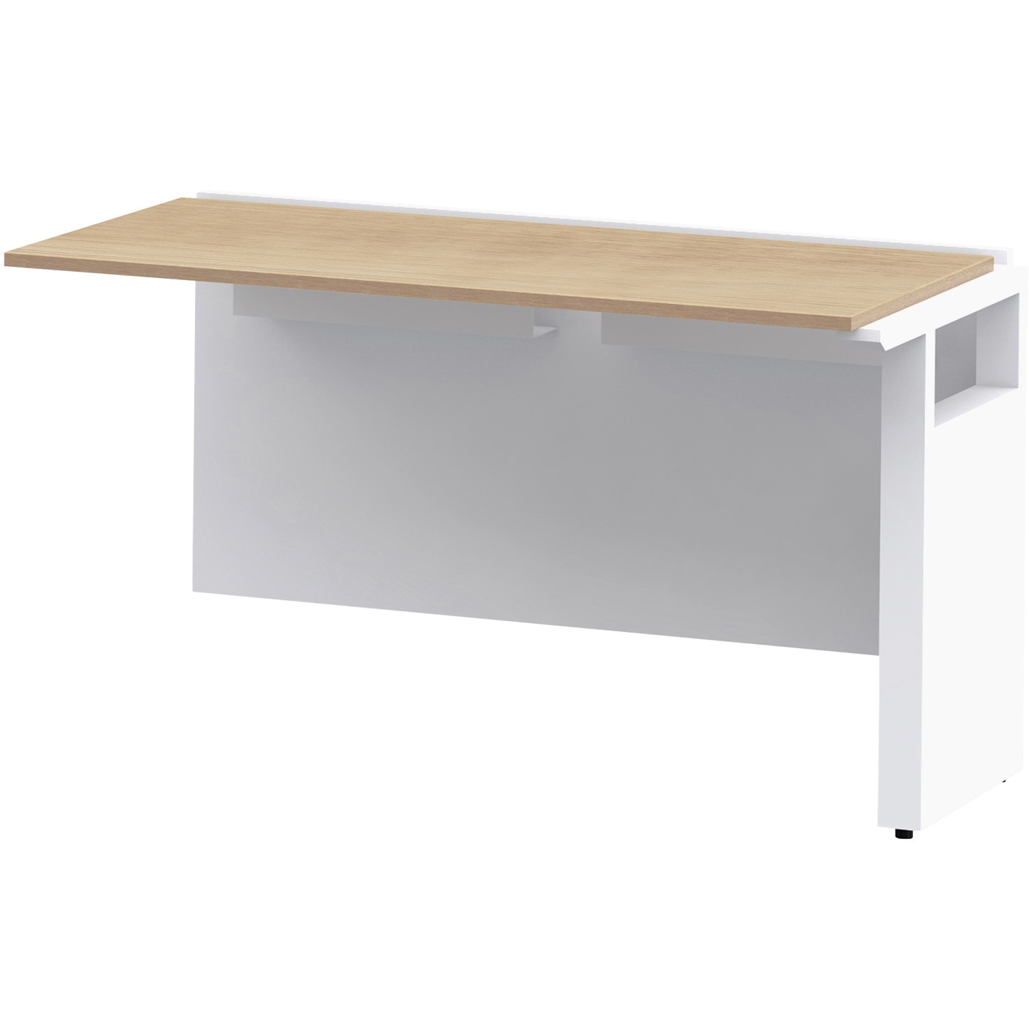 JWL-127TLW-WD ノットワーク ワークテーブル片面タイプ 連増型 W1200×D730<配送時組立サービス付> イトーキ トリニティオークライト色 高さ720mm奥行700mm  JWL-127TLW-WD