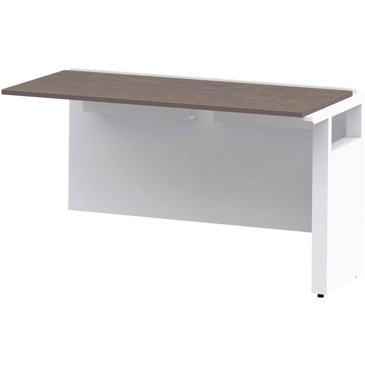 JWL-127TLW-WN ノットワーク ワークテーブル片面タイプ 連増型 W1200×D730<配送時組立サービス付> イトーキ ホワイト 高さ720mm奥行700mm  JWL-127TLW-WN