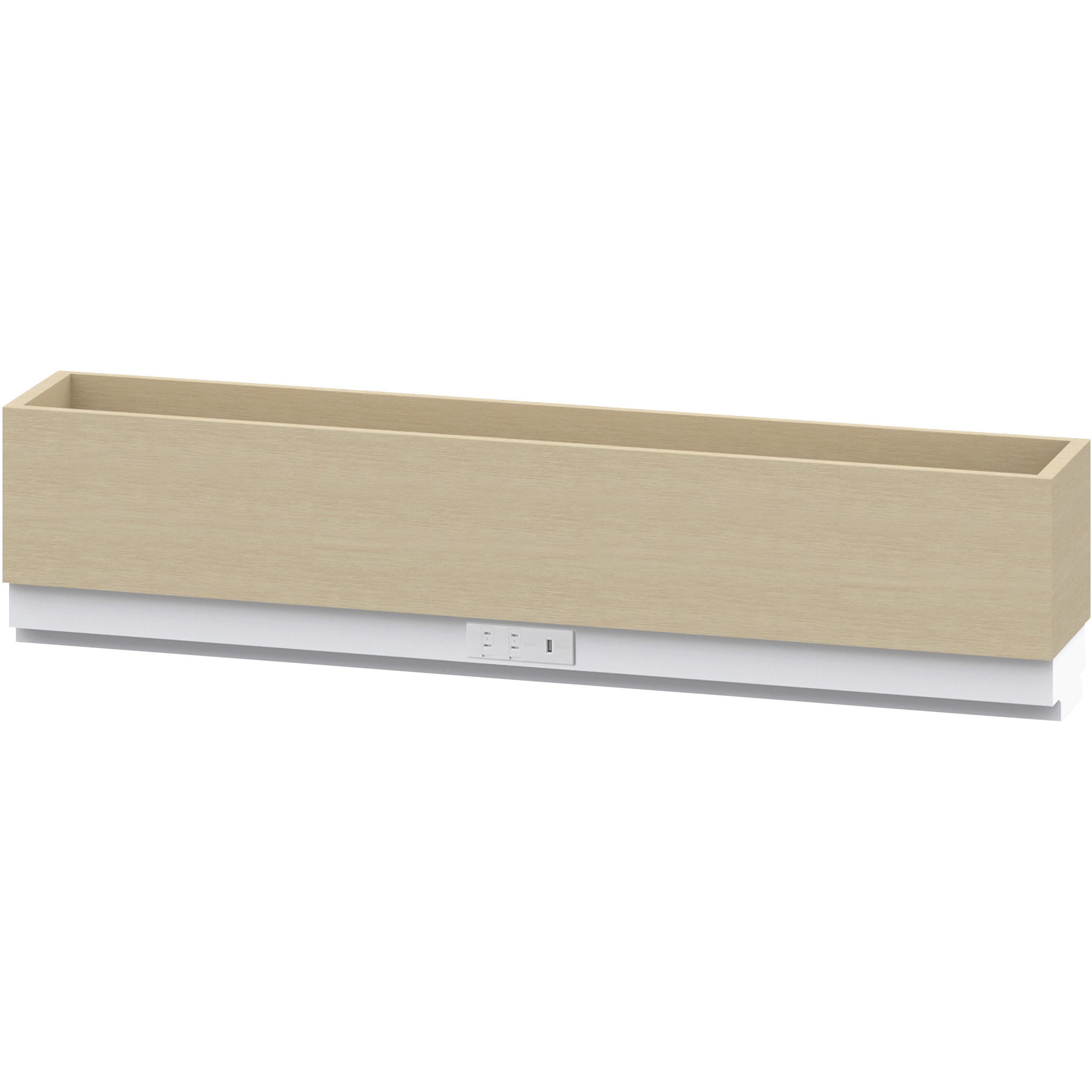 JWLA-10PB-WA ノットワーク 机上プラントボックス ワークテーブル両面タイプW1000用<配送時組立サービス付> 1台 イトーキ 【通販モノタロウ】