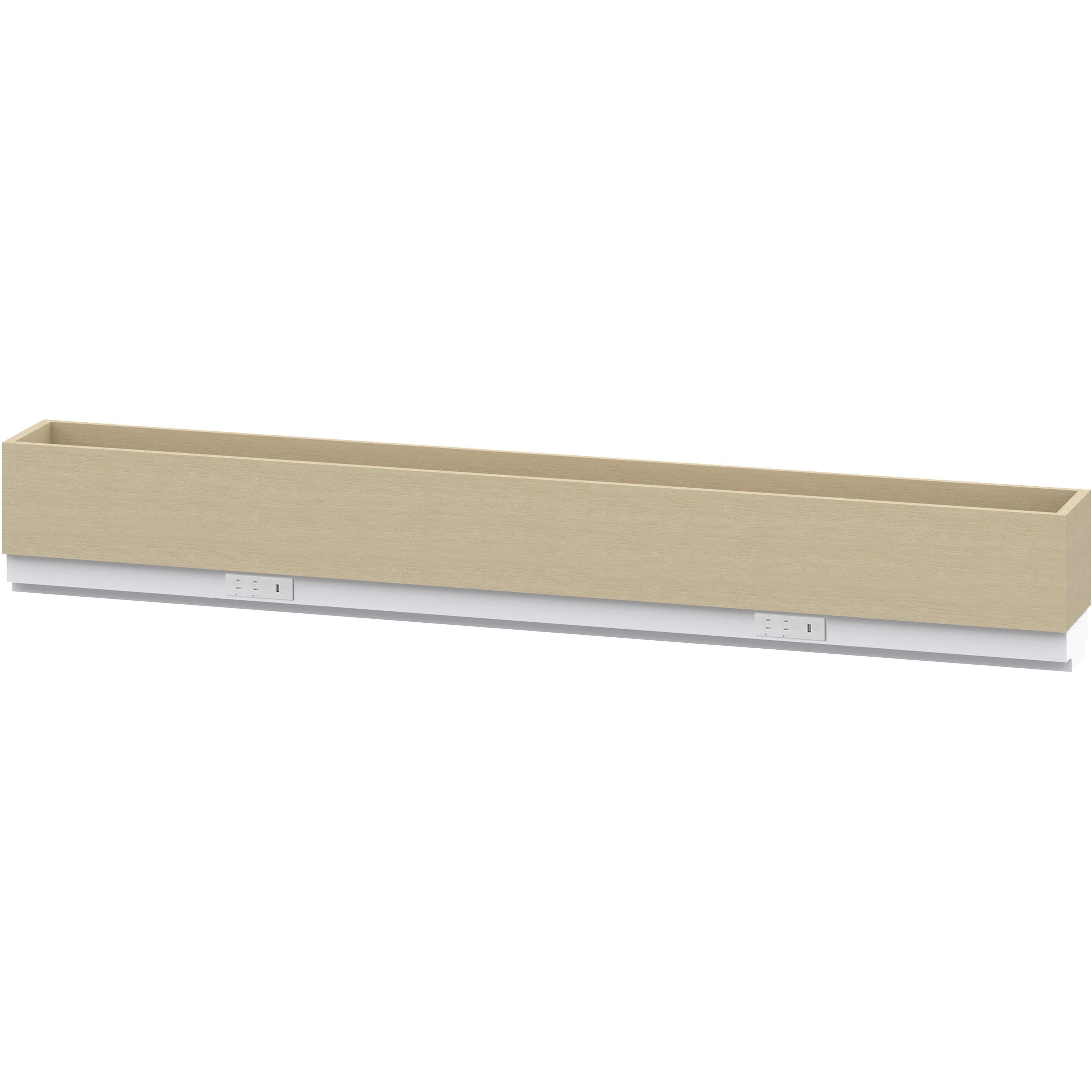 JWLA-16PB-WA ノットワーク 机上プラントボックス ワークテーブル両面タイプW1600用<配送時組立サービス付> 1台 イトーキ 【通販モノタロウ】