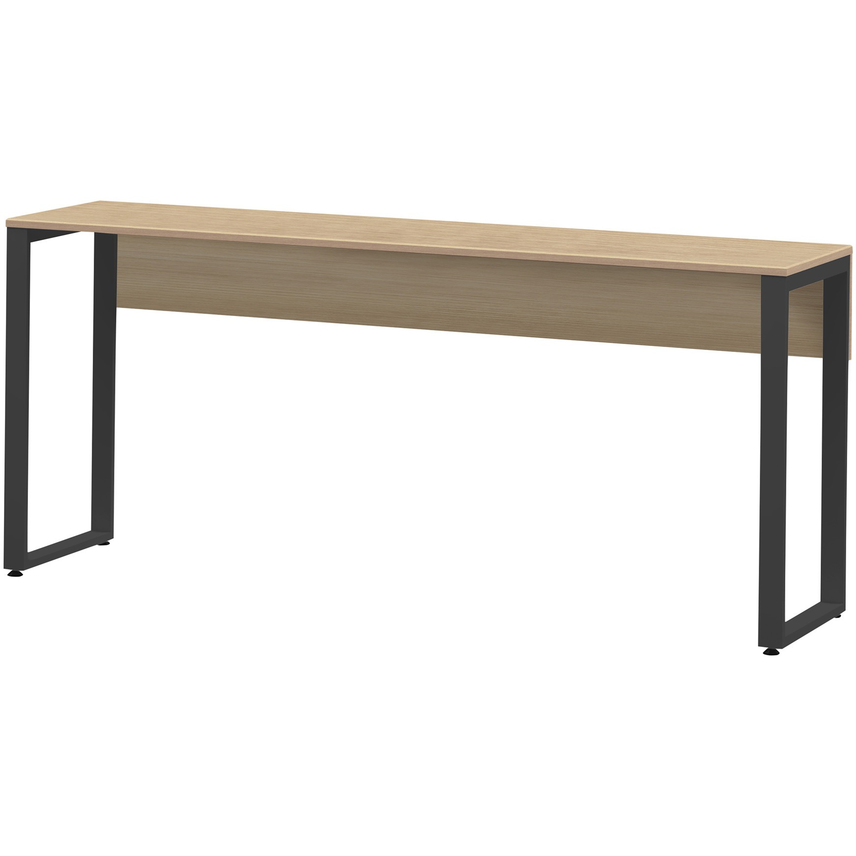 JWL-246GLH-TD ノットワーク ハイテーブル 片面タイプ W2400<配送時組立サービス付> イトーキ ブラック 高さ1050mm奥行600mm  JWL-246GLH-TD