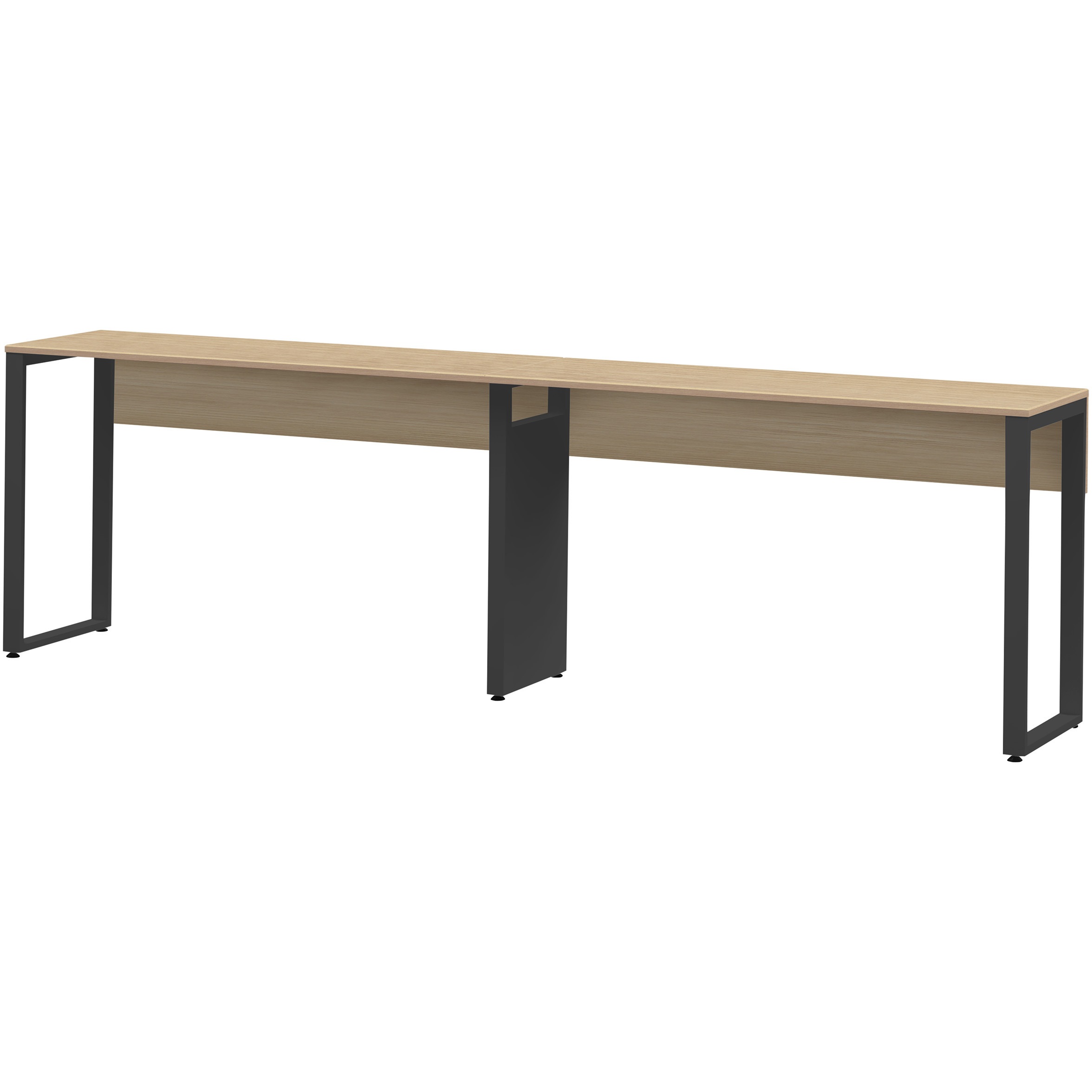 JWL-366GLH-TD ノットワーク ハイテーブル 片面タイプ W3600<配送時組立サービス付> イトーキ ブラック 高さ1050mm奥行600mm  JWL-366GLH-TD