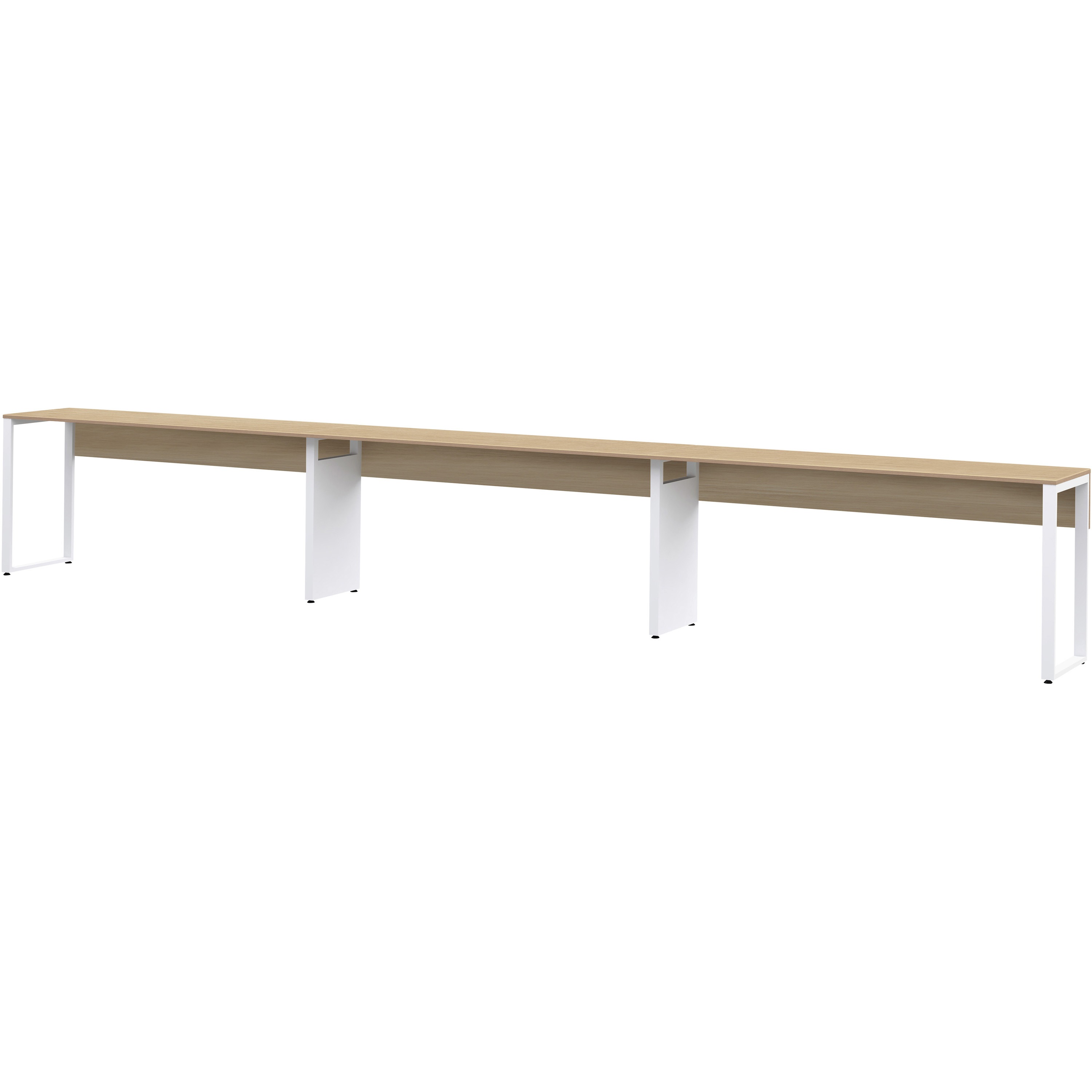 JWL-726GLH-WD ノットワーク ハイテーブル 片面タイプ W7200<配送時組立サービス付> イトーキ トリニティオークライト色 高さ1050mm奥行600mm  JWL-726GLH-WD