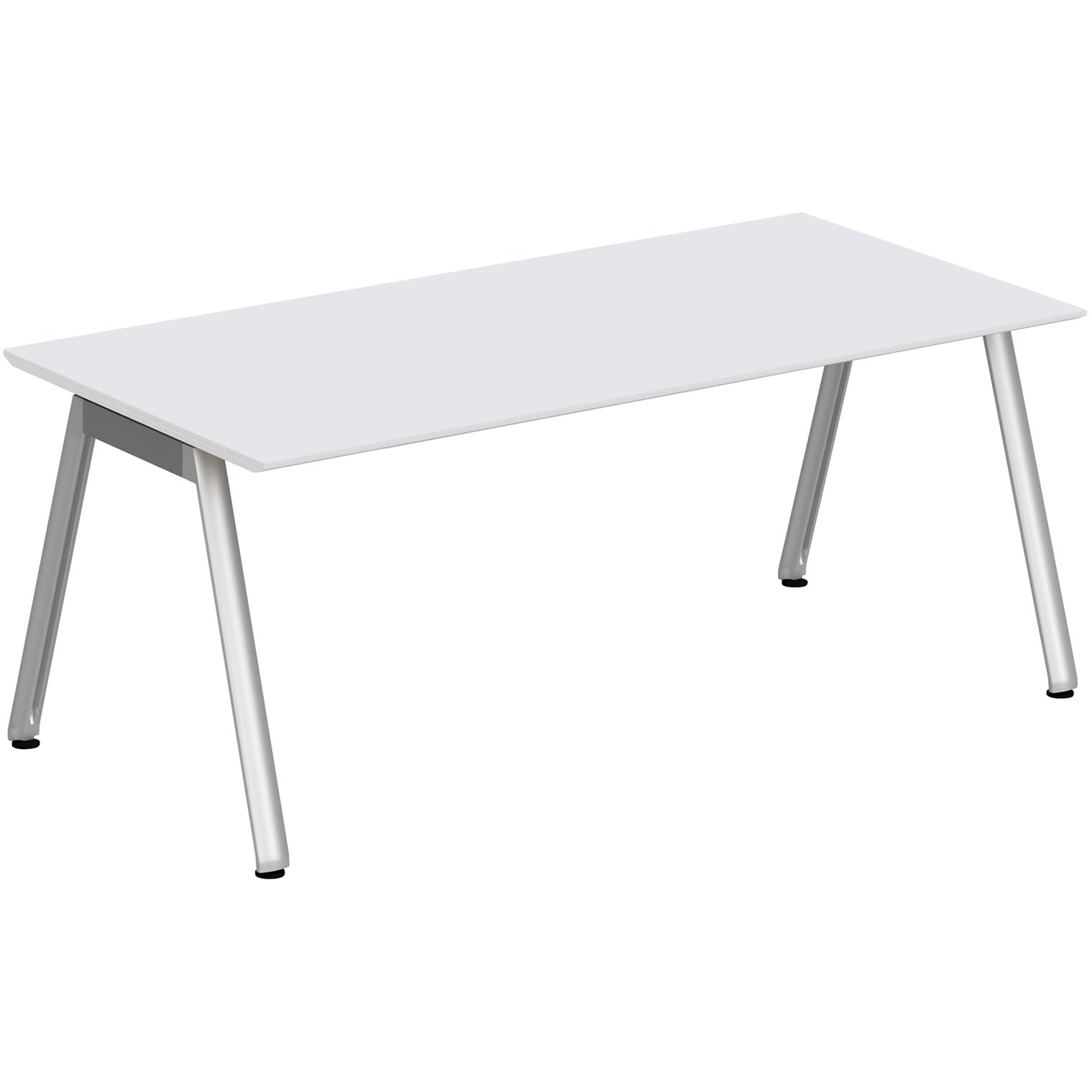 ろにあ JVT-1809HNPN1PL アフィーノ ミーティングテーブル 角型 アルミミラー