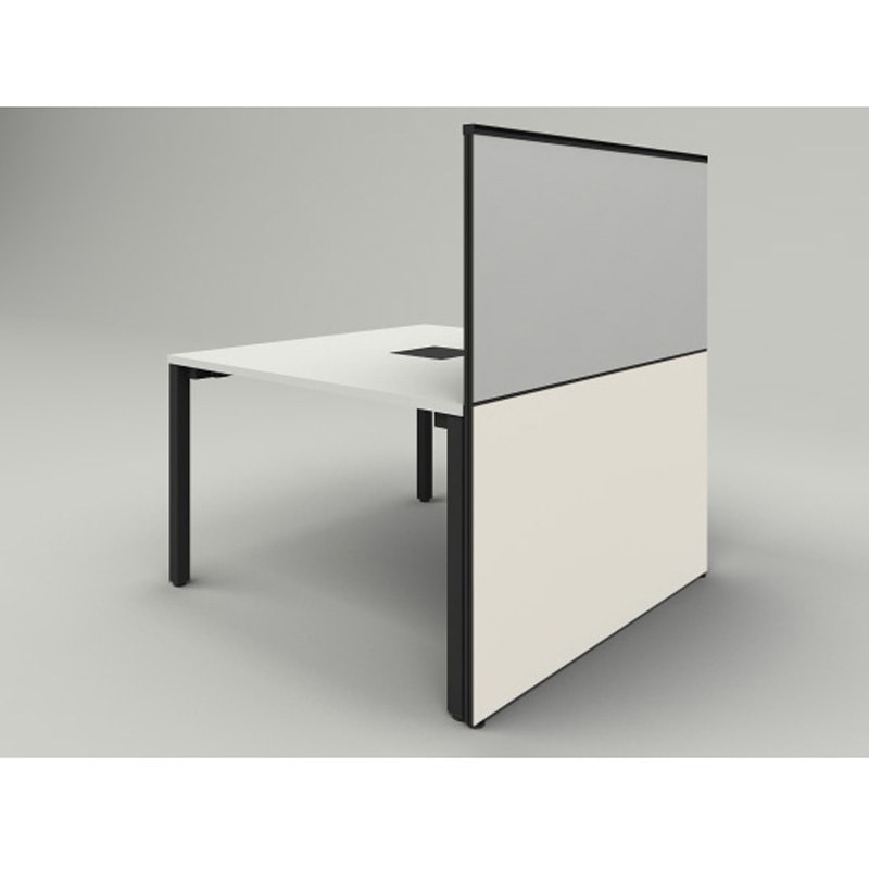 JP-123XKWR-T1H9 アクトリンク グループテーブル用エンドロングパネル ホワイトボード・クロスコンビ D1200用 机上H630 布地FR<配送時組立サービス付> 1台 イトーキ 【通販モノタロウ】