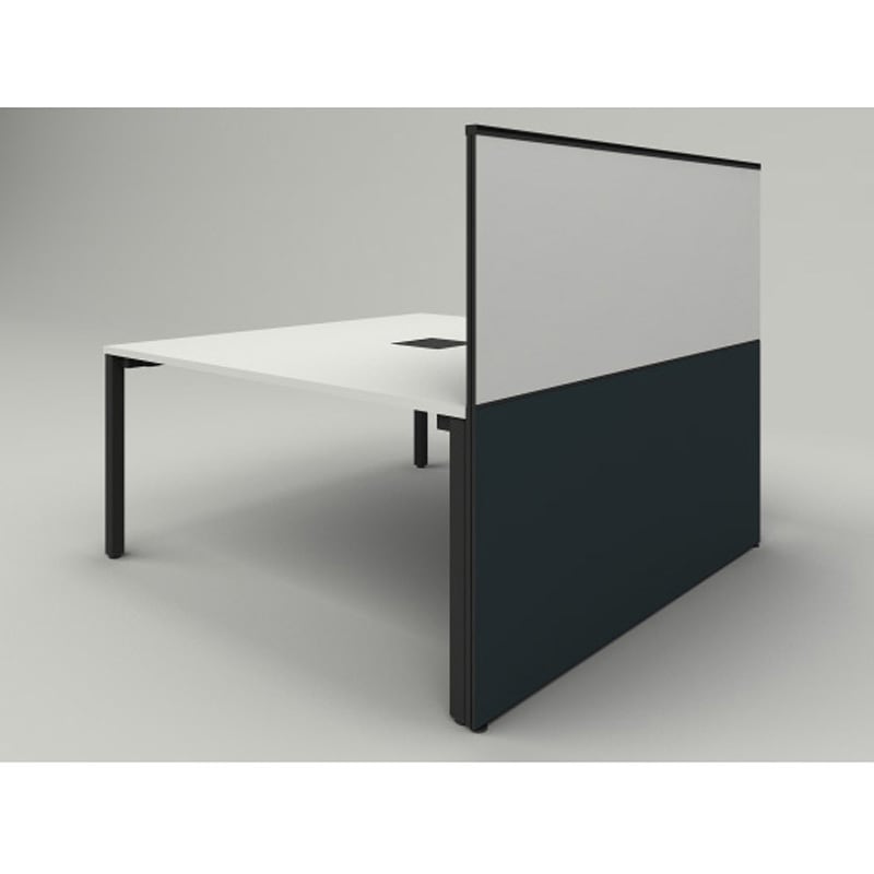 JP-163XKWR-T1W2 アクトリンク グループテーブル用エンドロングパネル ホワイトボード・クロスコンビ D1600用 机上H630 布地FR<配送時組立サービス付> 1台 イトーキ 【通販モノタロウ】