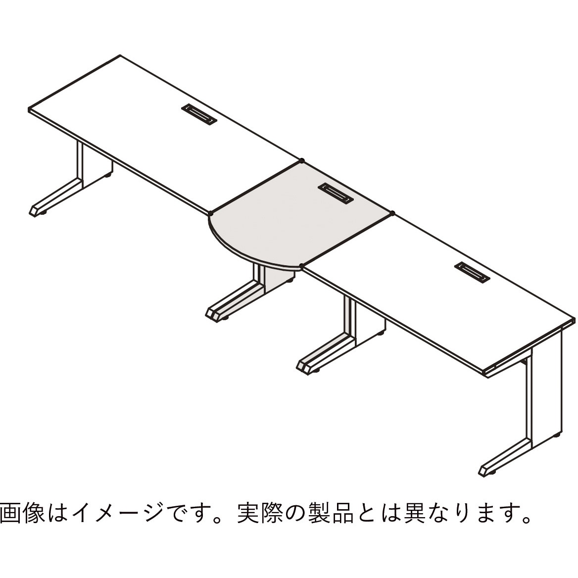 CZR-0776WJS-992 CZRデスク TypeS サイドテーブル ショートタイプ D600用<配送時組立サービス付> イトーキ 幅699mm奥行750mm高さ720mm  CZR-0776WJS-992