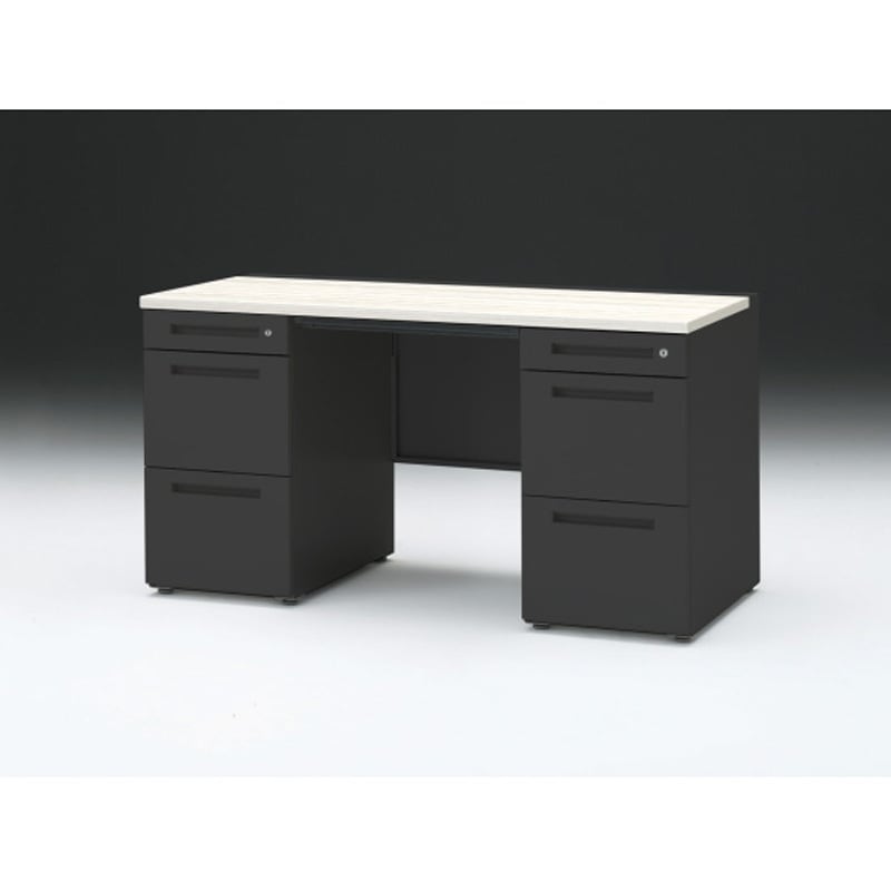 CZR-146BAC-161 CZRデスク 両袖机 センター引出し付 W1400×D600<配送時組立サービス付> イトーキ 高さ720mm幅1399mm  CZR-146BAC-161